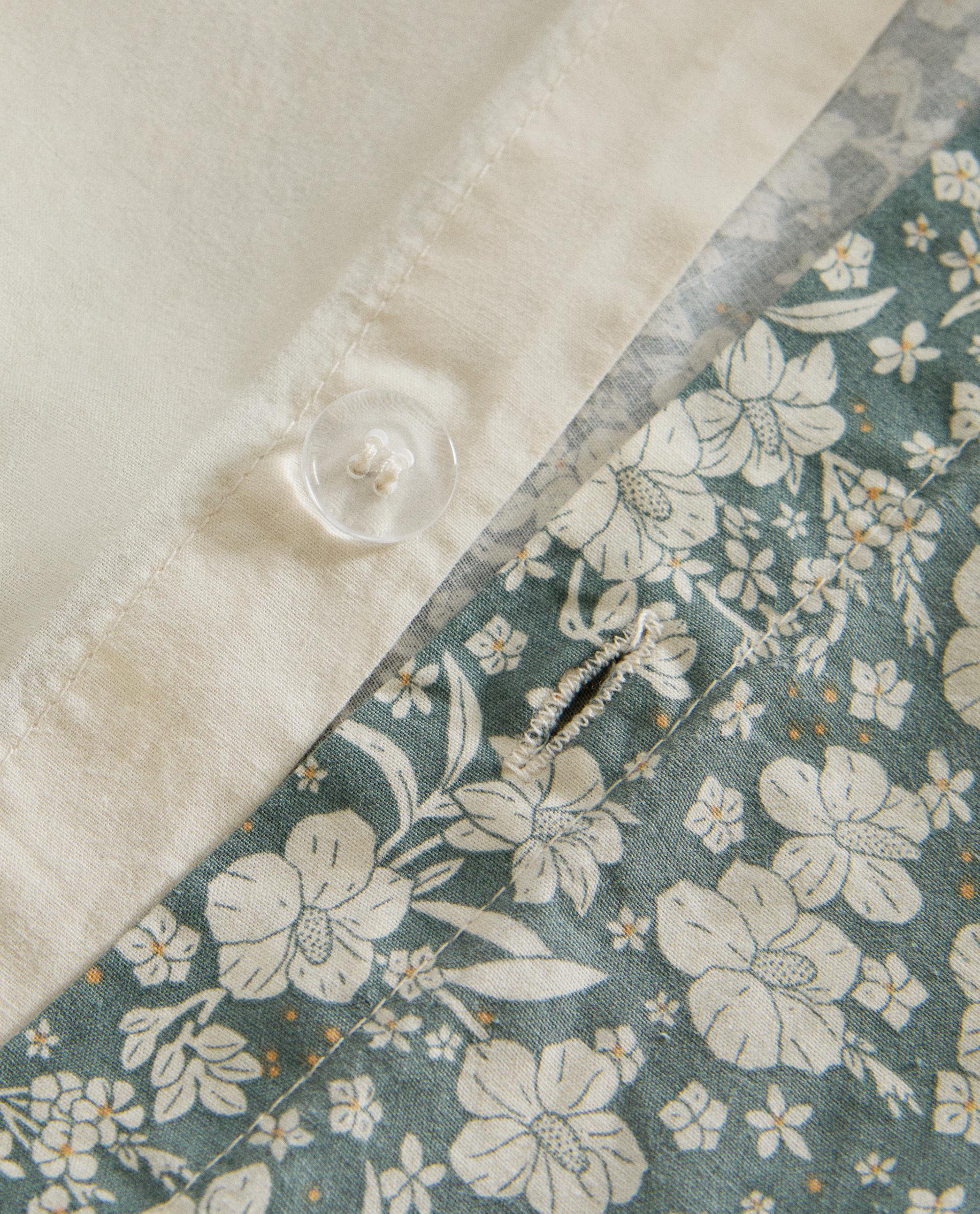 キッズ トロピカルフラワー 掛け布団カバー | Zara Home 日本/Japan