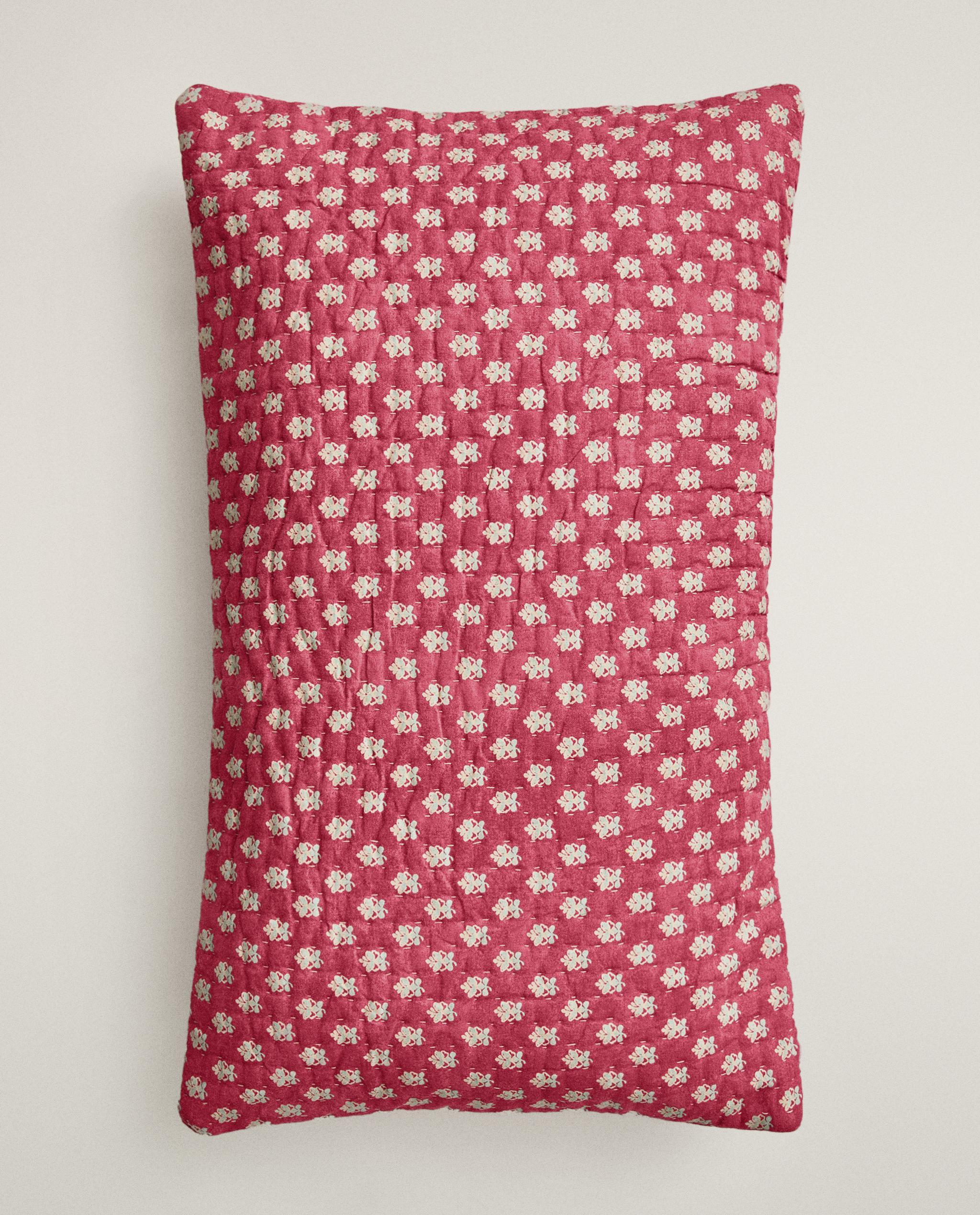 FLORAL COTTON CUSHION COVER | KATHARINE POLE product thumbnail 8
