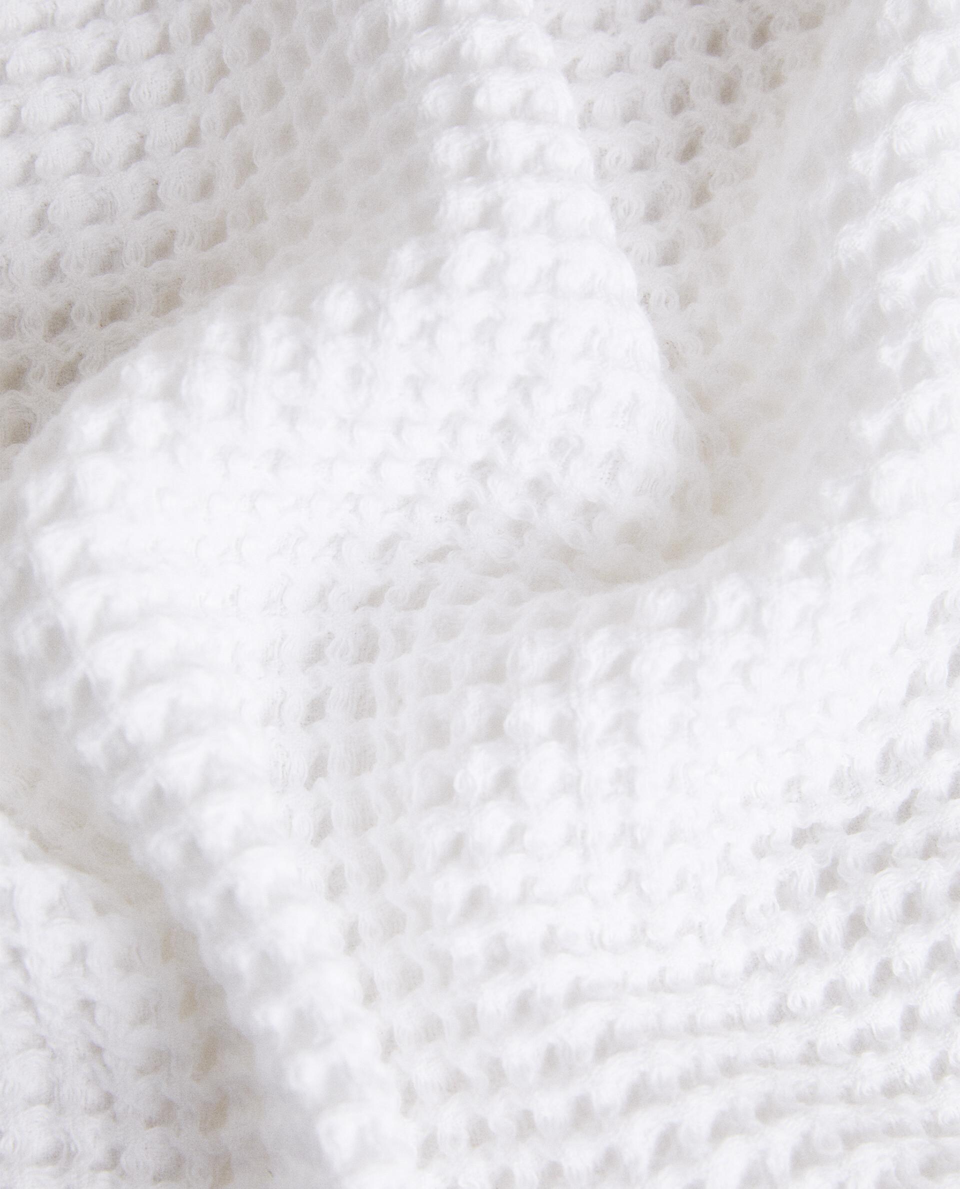 WAFFLE-KNIT COTTON BATH TOWEL product thumbnail 2
