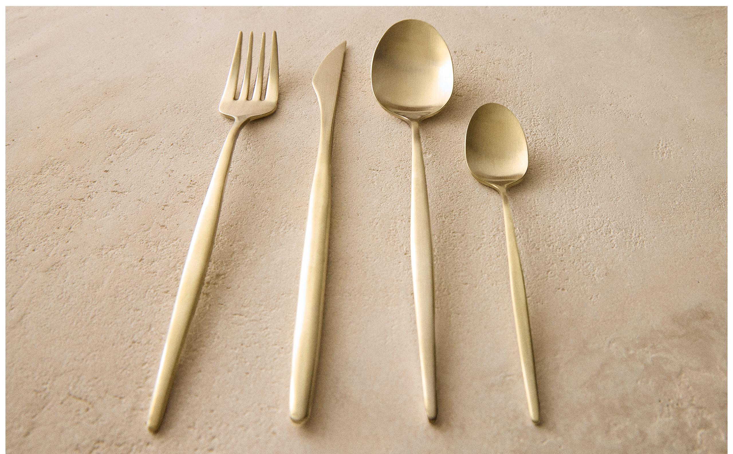 4-PIECE CUTLERY SET WITH THIN HANDLE product thumbnail 7