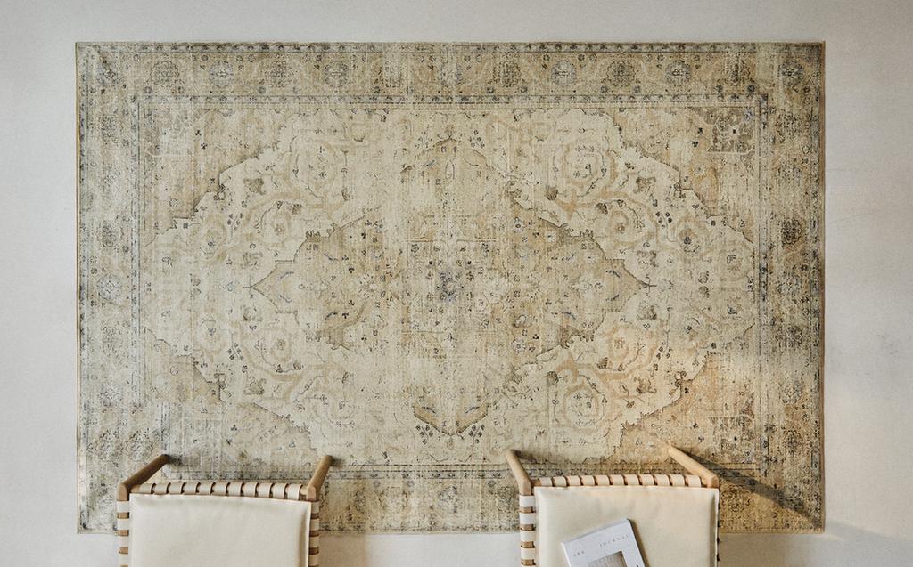 VINTAGE-EFFECT RUG VINTAGE-EFFECT RUG