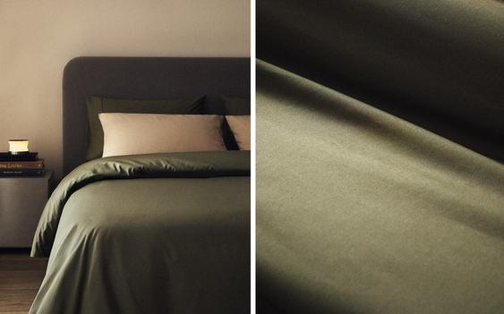 PERCALE DUVET COVER (300 THREAD COUNT)