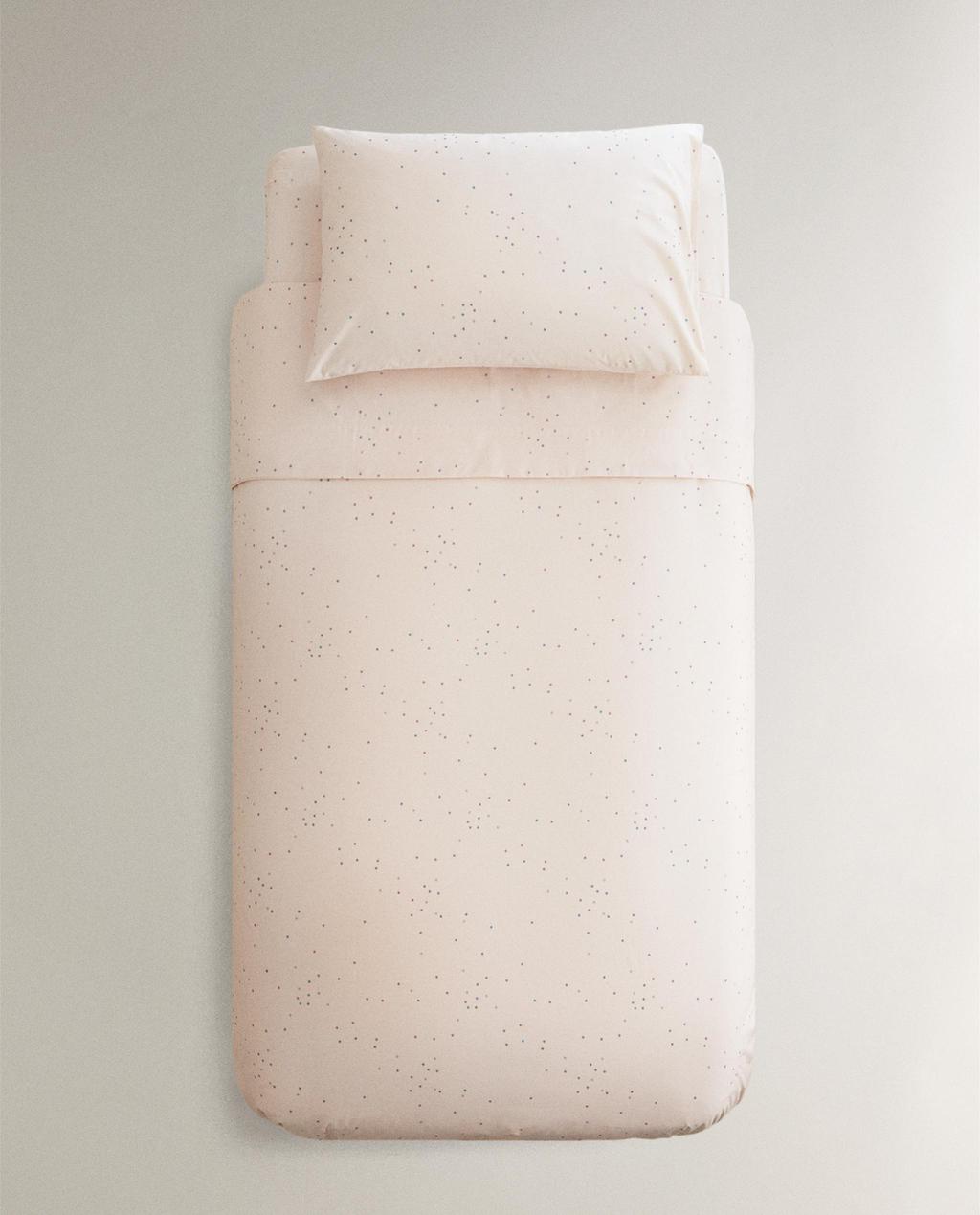 DZIECIĘCA BAWEŁNIANA POSZWA NA KOŁDRĘ W GWIAZDKI DZIECIĘCA BAWEŁNIANA POSZWA NA KOŁDRĘ W GWIAZDKI