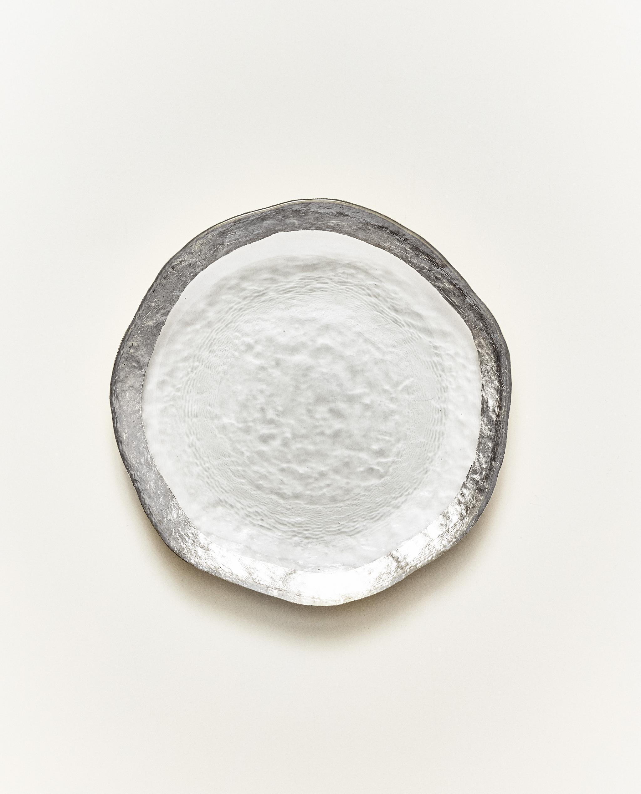 GLASS SIDE PLATE WITH RIM product thumbnail 7