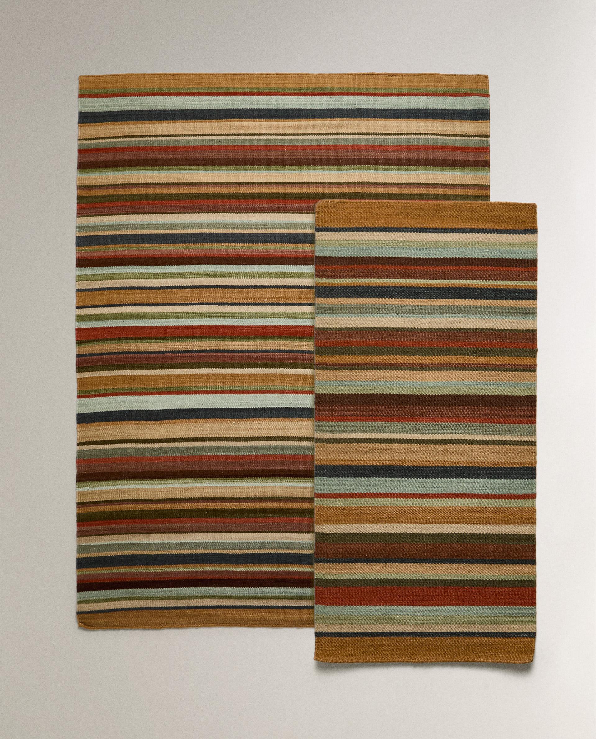 COLOURED STRIPED RUG product thumbnail 15