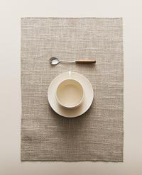 MANTEL INDIVIDUAL LINO TEXTURA