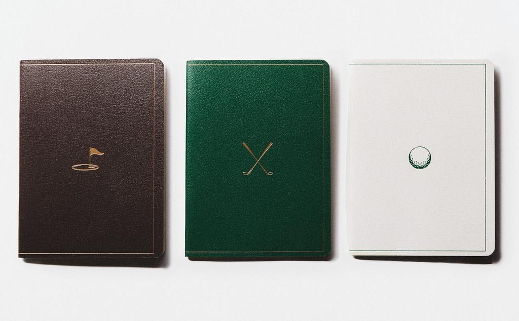 골프 스코어북 세트(3개입)