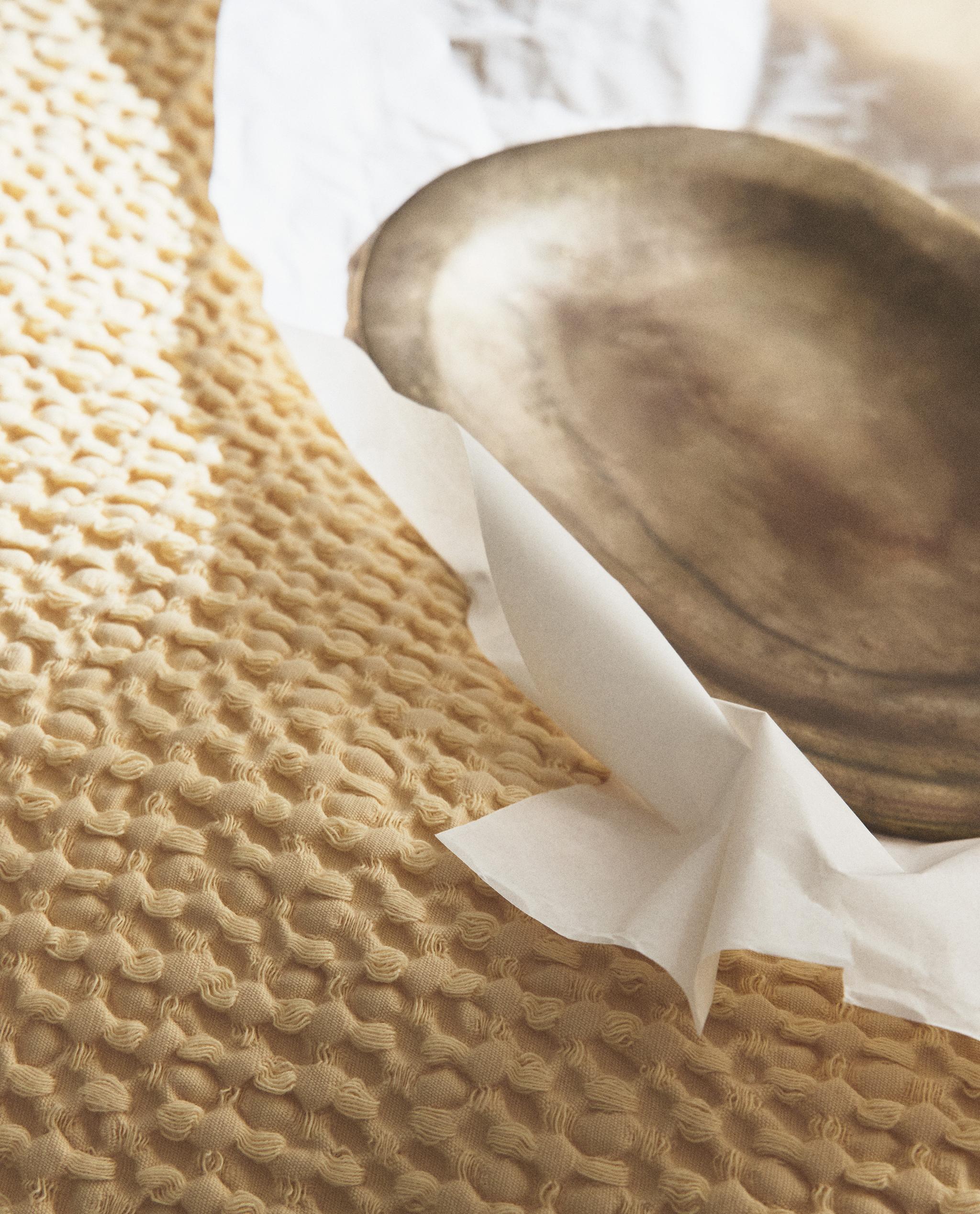 MINI WAFFLE KNIT BEDSPREAD product thumbnail 10