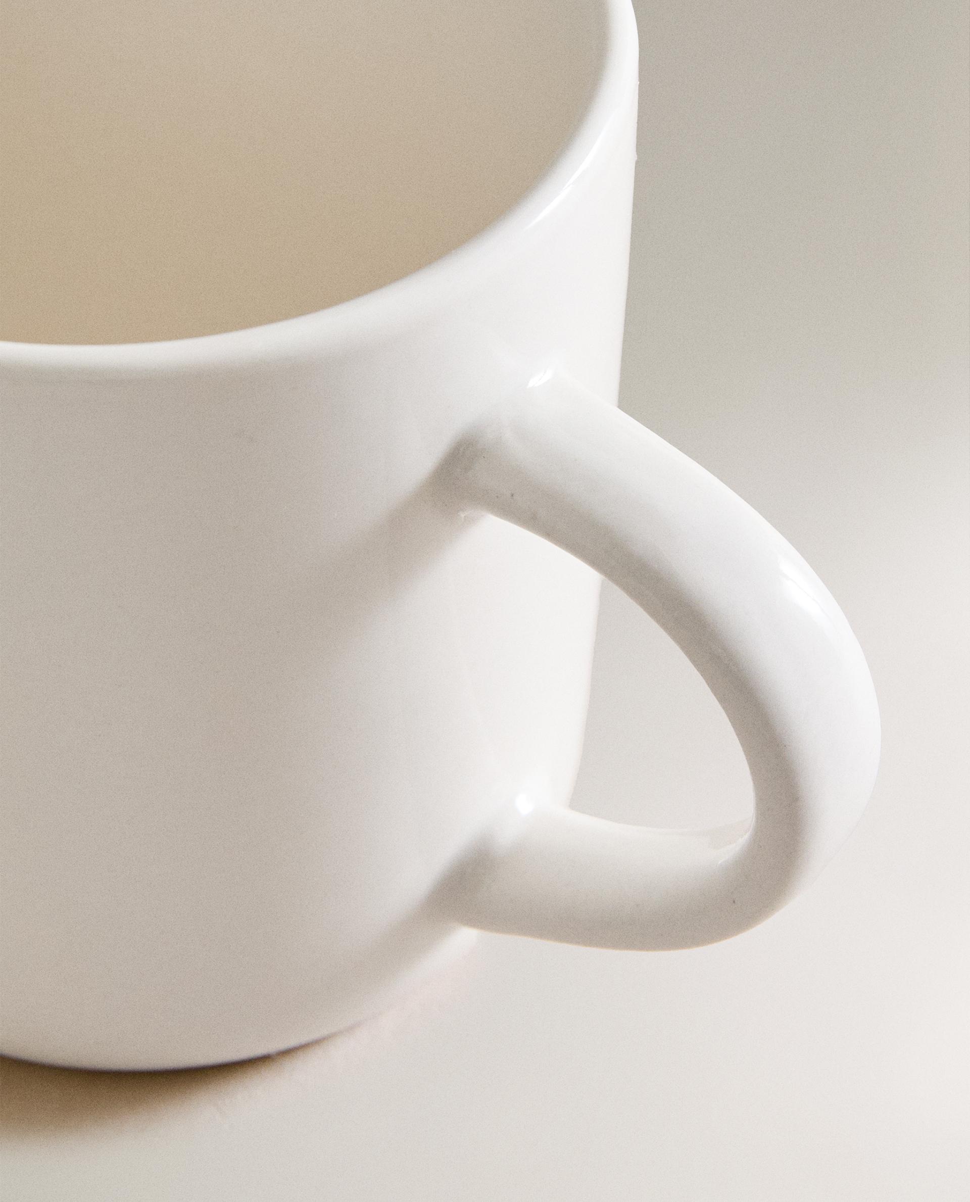 STONEWARE MUG WITH HANDLE product thumbnail 4