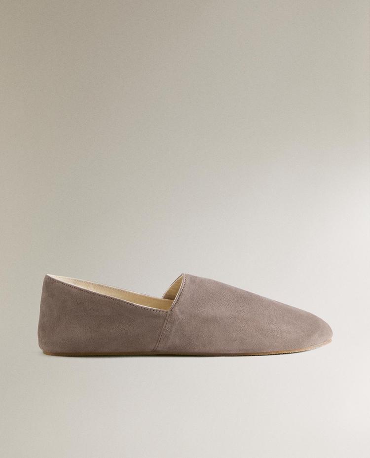 LEATHER BABOUCHE SLIPPERS