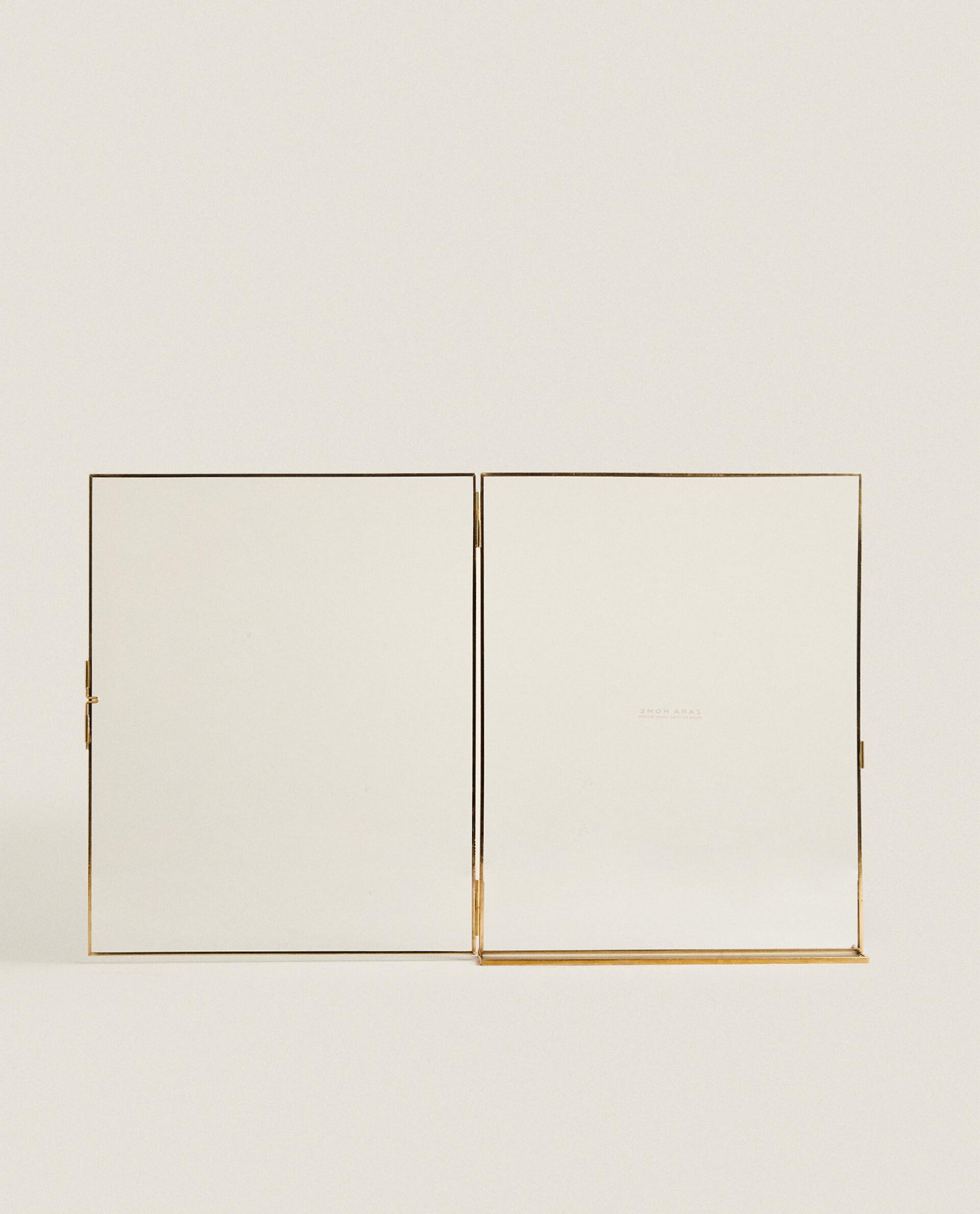 T936☆展示品☆ZARAHOME　ザラホーム　ゴールドフレーム　直径84cm ゴールド メタルフォトフレーム - ゴールド | ZARA Japan / 日本
