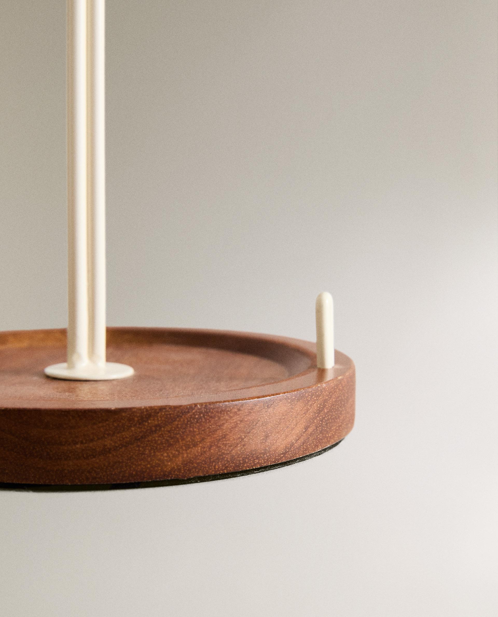 IRON AND WOOD KITCHEN ROLL HOLDER product thumbnail 4