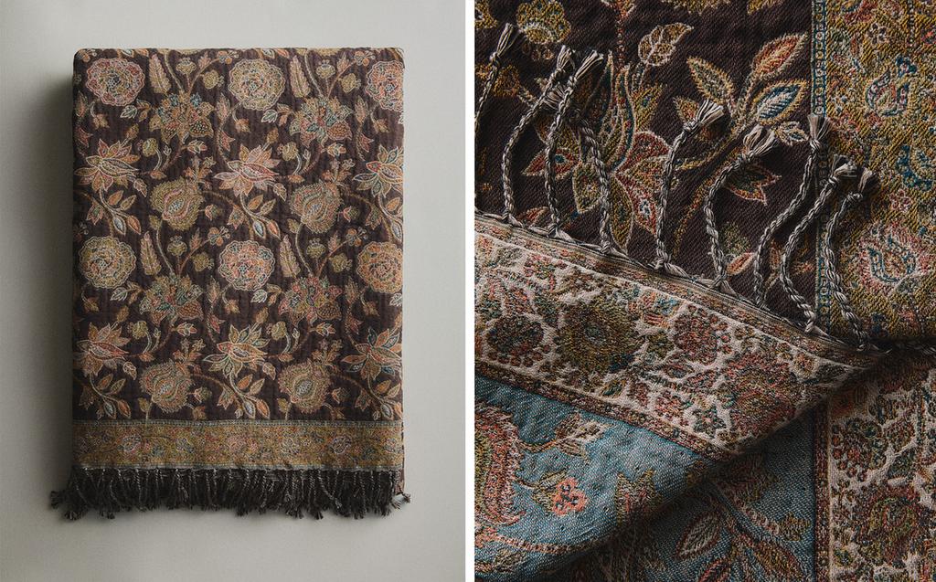 BATANIJE ME ENDJE JACQUARD ME LULE