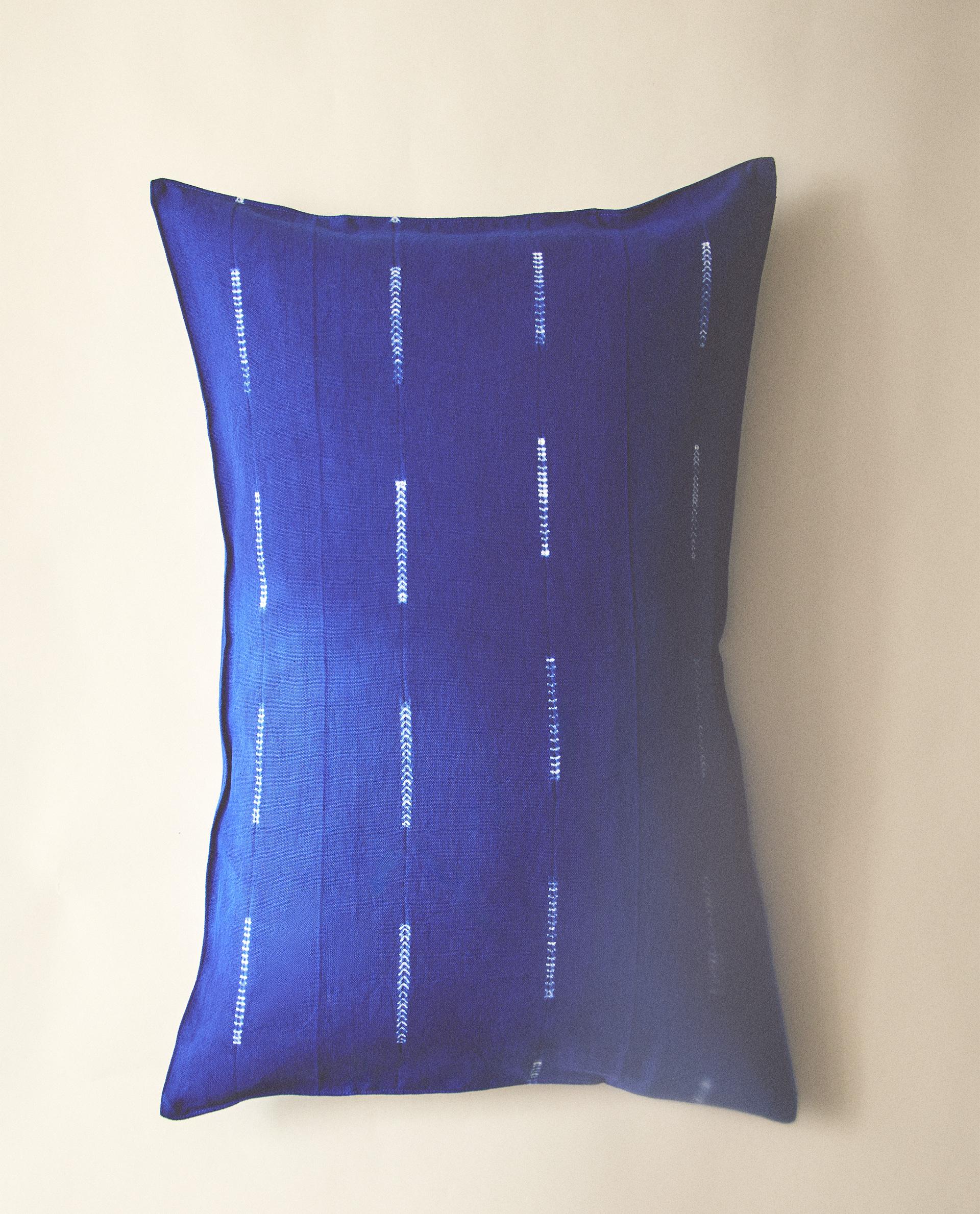 TIE-DYE COTTON CUSHION COVER X TENSIRA