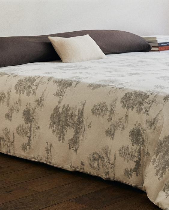 TOILE DE JOUY SATEEN DUVET COVER