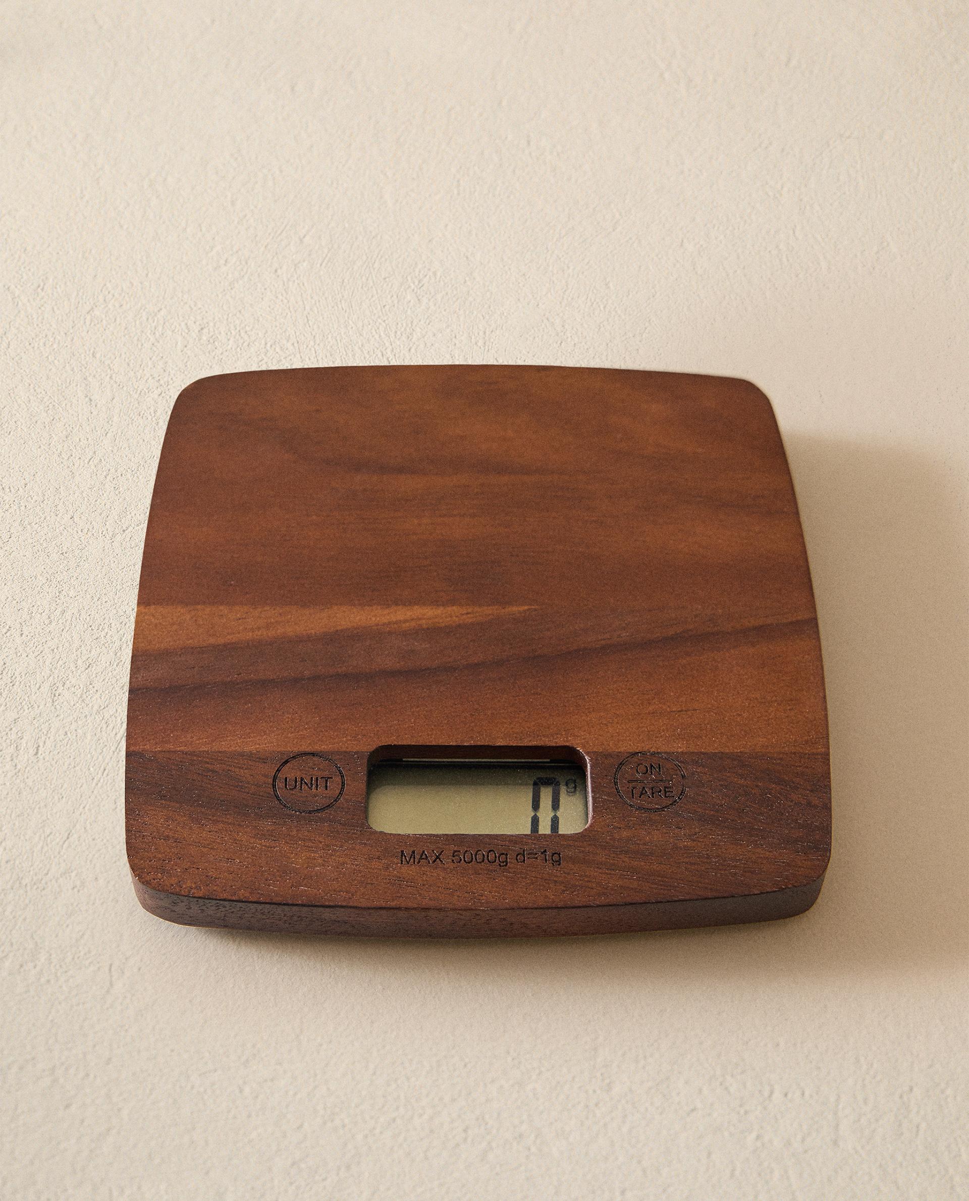 WOODEN KITCHEN SCALE WOODEN KITCHEN SCALE