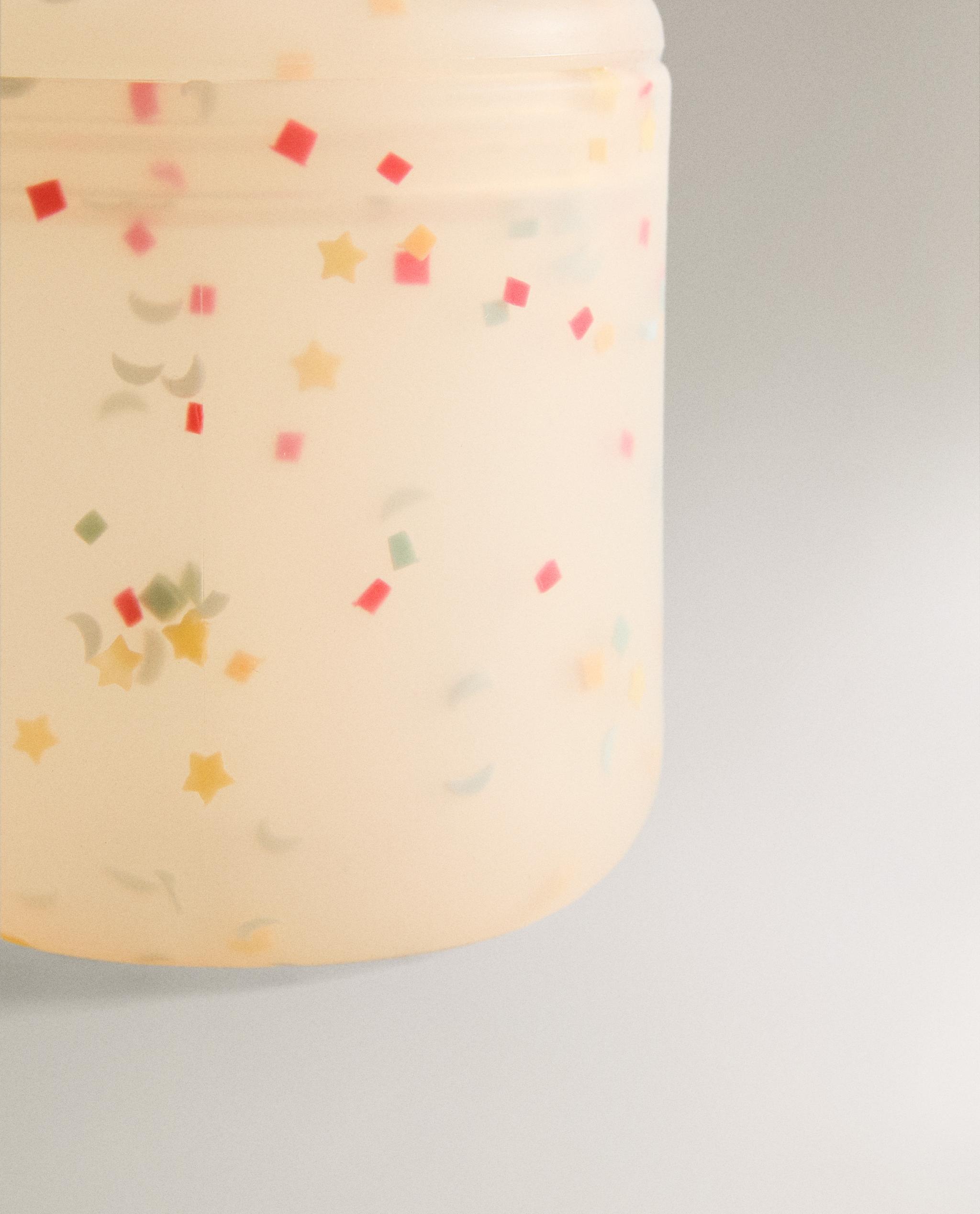 KIDS' SILICONE CONFETTI TUMBLER WITH STRAW product thumbnail 8