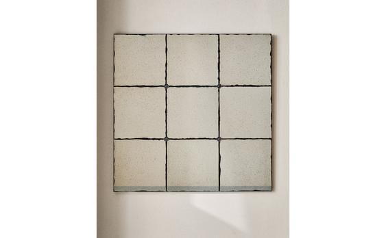 ヴィンテージ調スクエアミラー