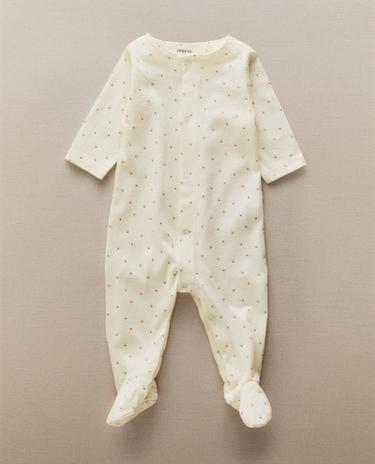FLORAL BABY ROMPER