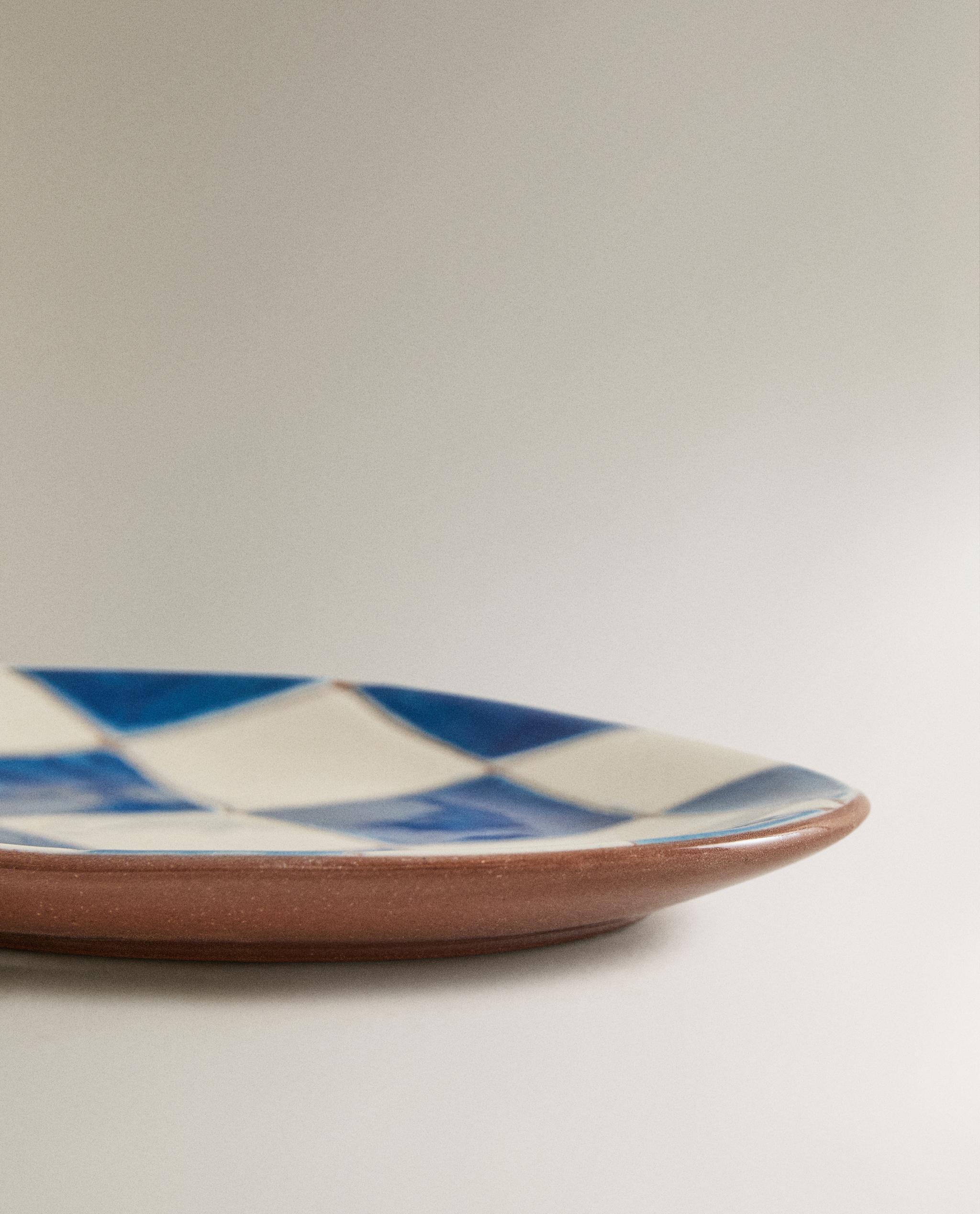 BLUE DIAMOND CERAMIC BATHROOM SOAP DISH product thumbnail 2