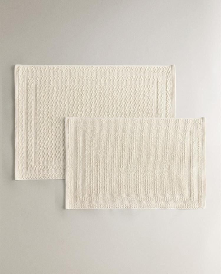 TAPPETO BAGNO IN COTONE ANTISCIVOLO