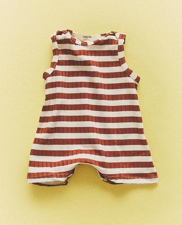 TRAJE DE BAÑO PLAYA INFANTIL RAYAS