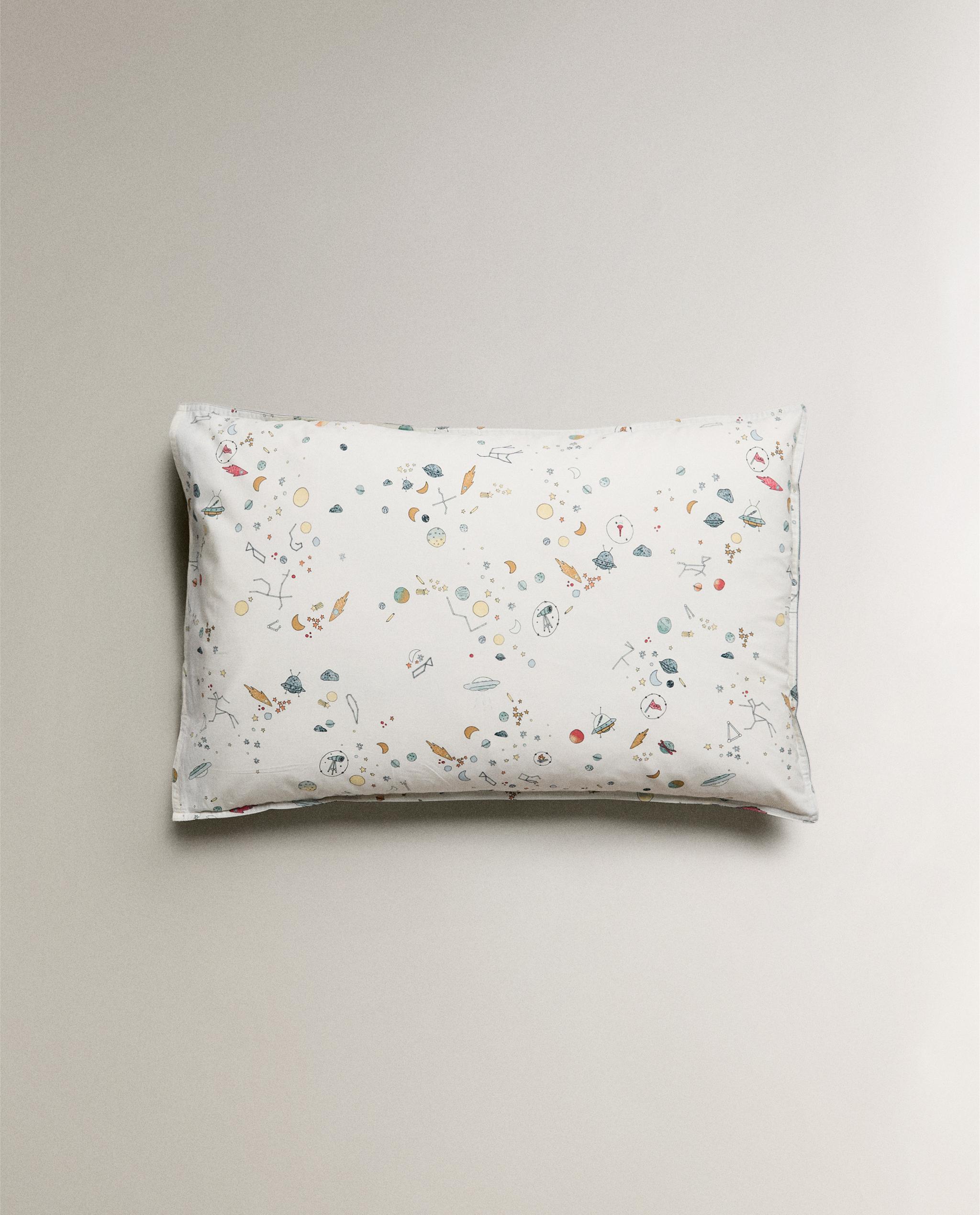 ZARA  ザラホーム kidsリバーシブル星柄　マルチカバー ギンガムチェック柄 クッションカバー | Zara Home 日本/Japan