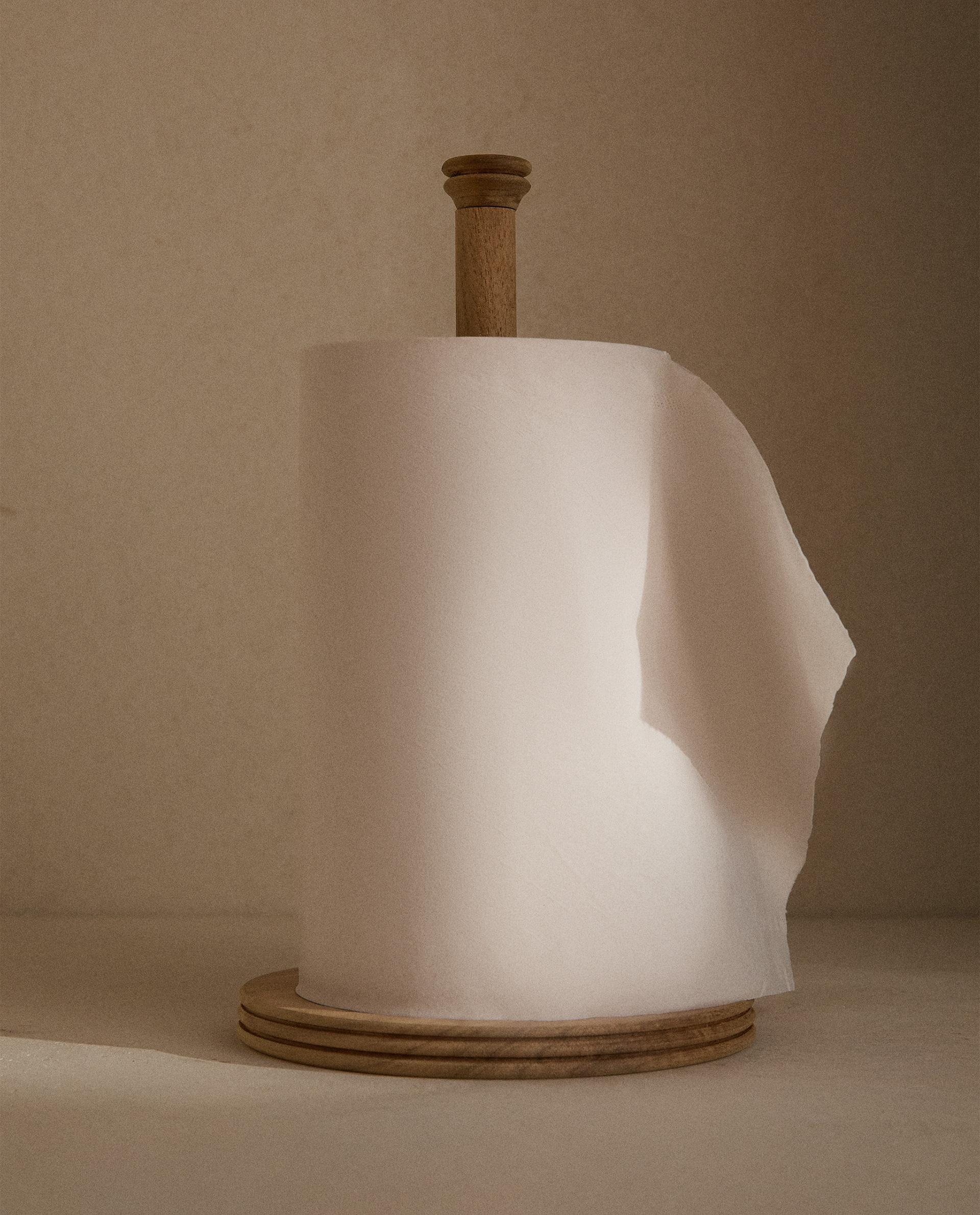 ACACIA WOOD ROLL OR TOILET PAPER HOLDER | Zara Home United States of America