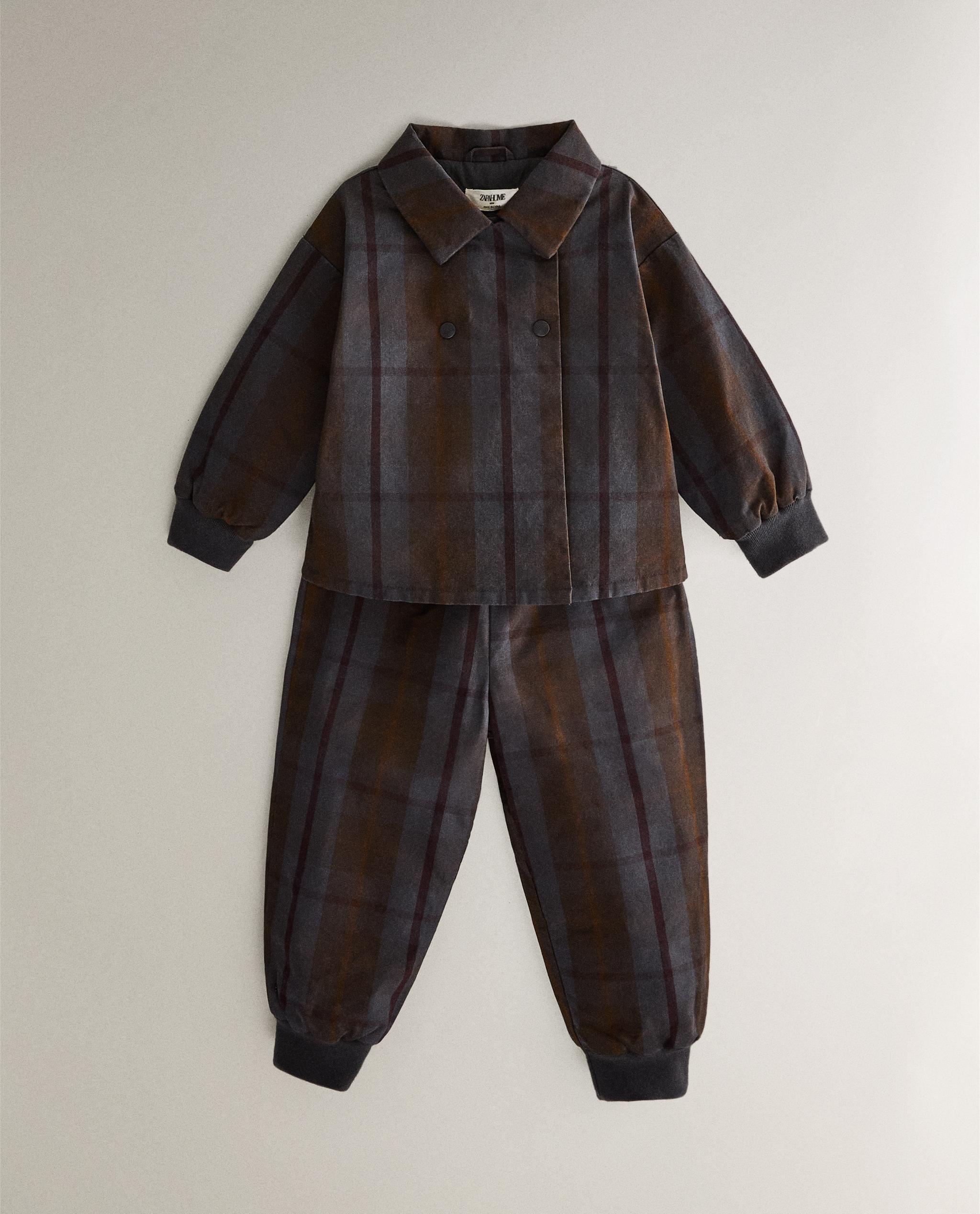 キッズ タータンチェック ジャケット | Zara Home 日本/Japan