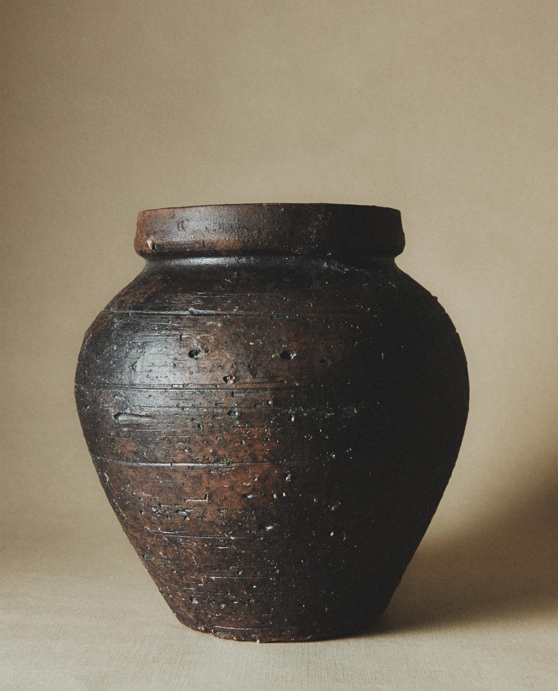 テクスチャー セラミック 花瓶 | Zara Home 日本/Japan