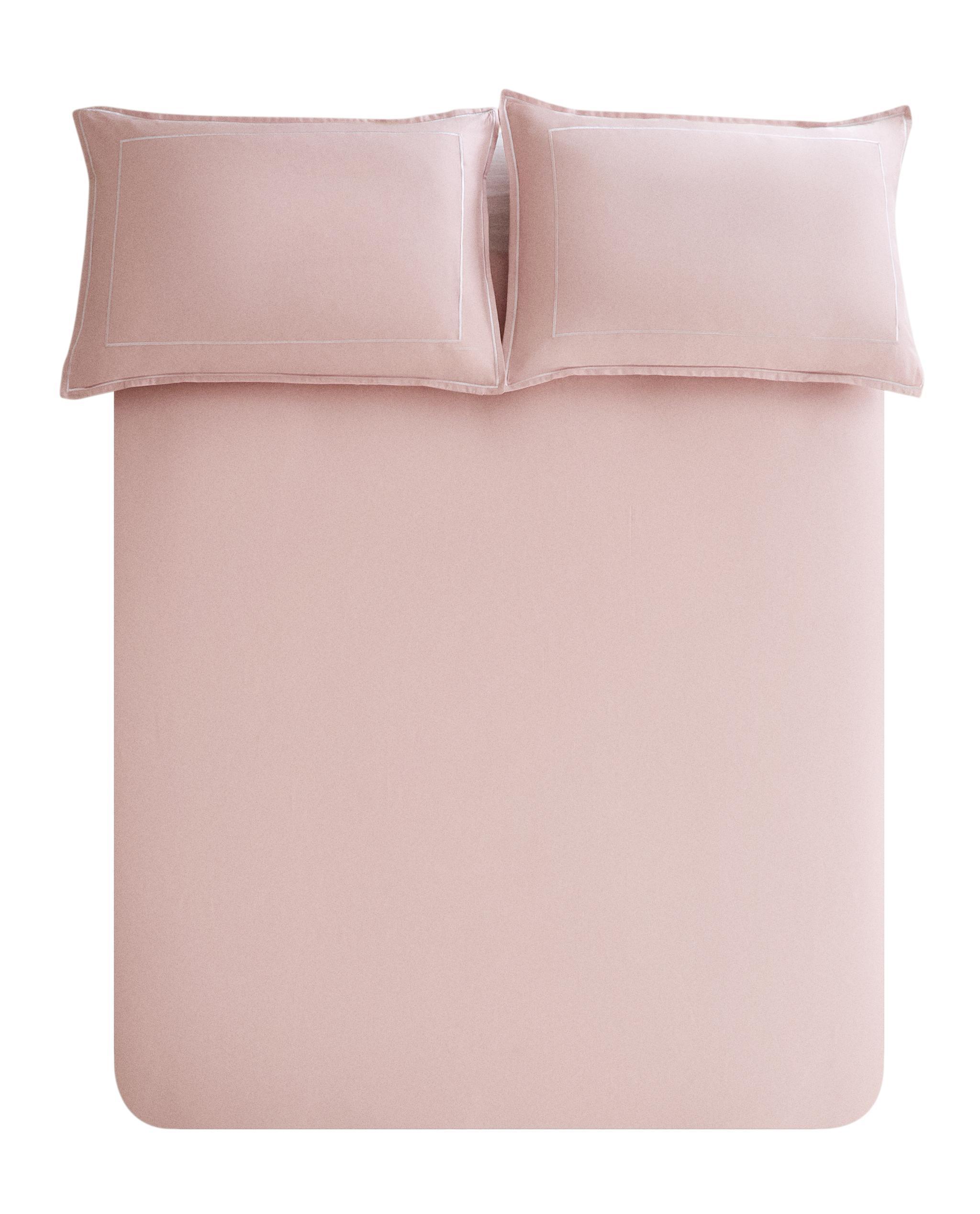 SATEEN DUVET COVER WITH DOUBLE TRIM product thumbnail 5