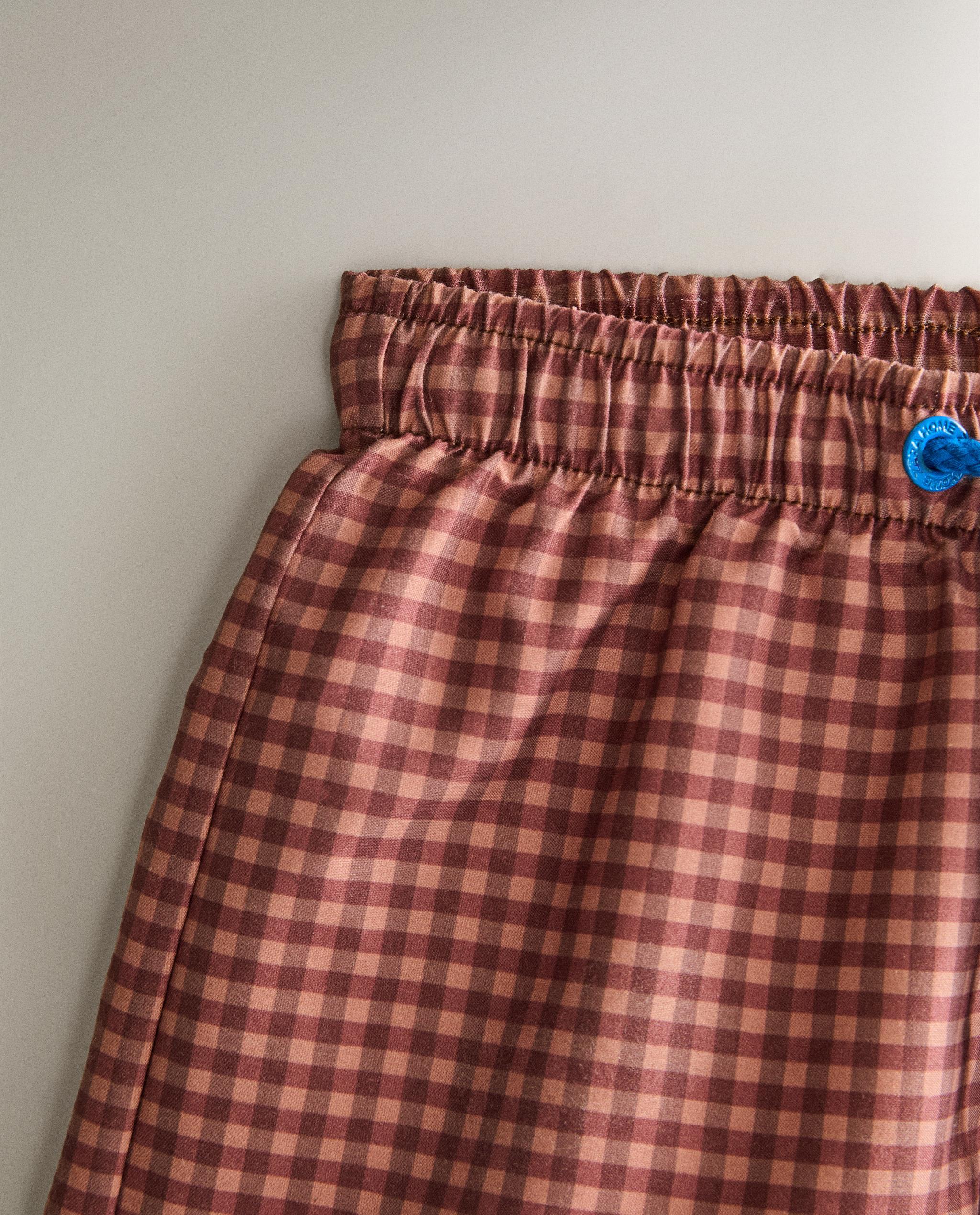 KIDS' CHECK BEACH SWIMMING TRUNKS product thumbnail 5