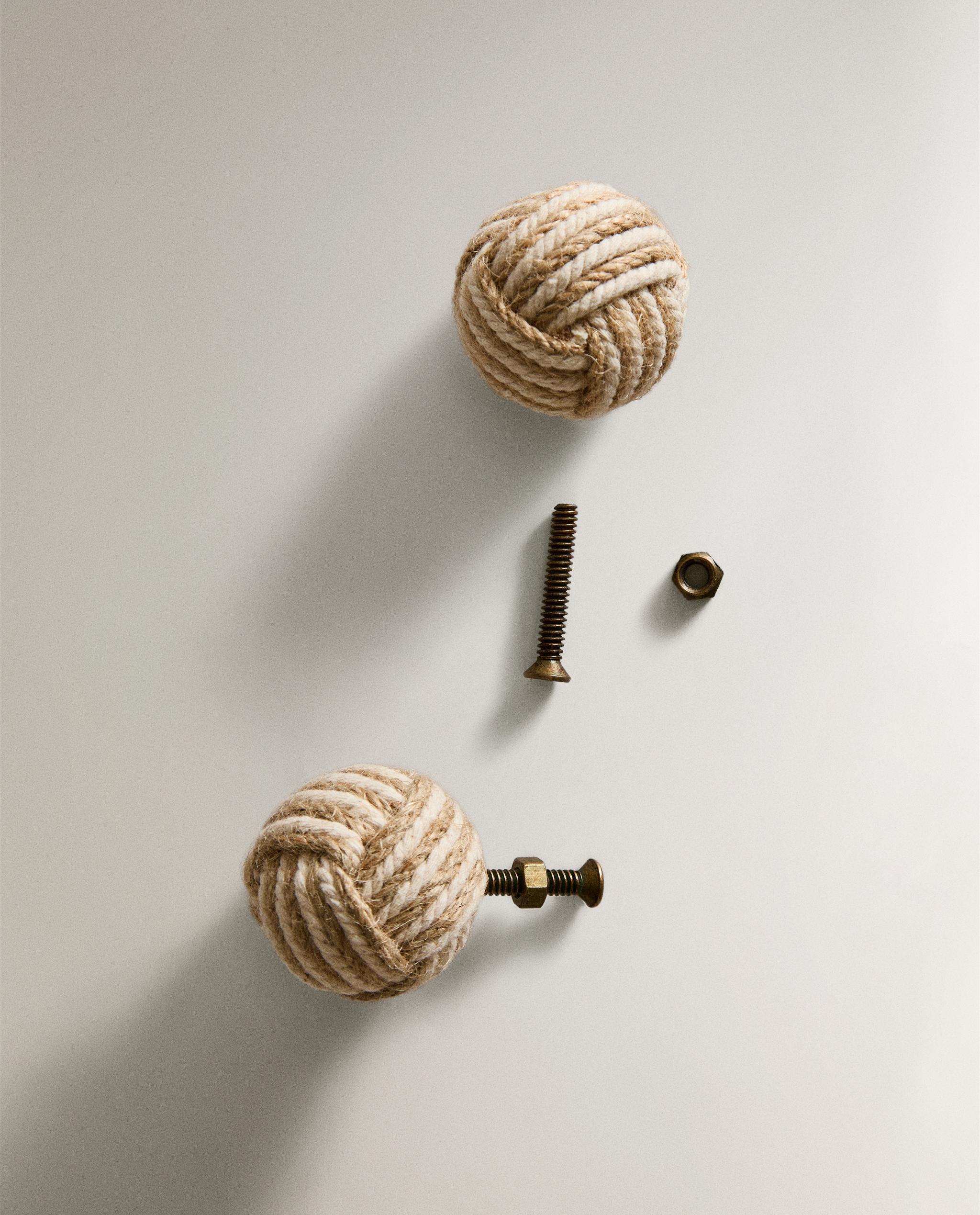 PACK OF KNOTTED DOOR KNOBS (PACK OF 2) product thumbnail 3