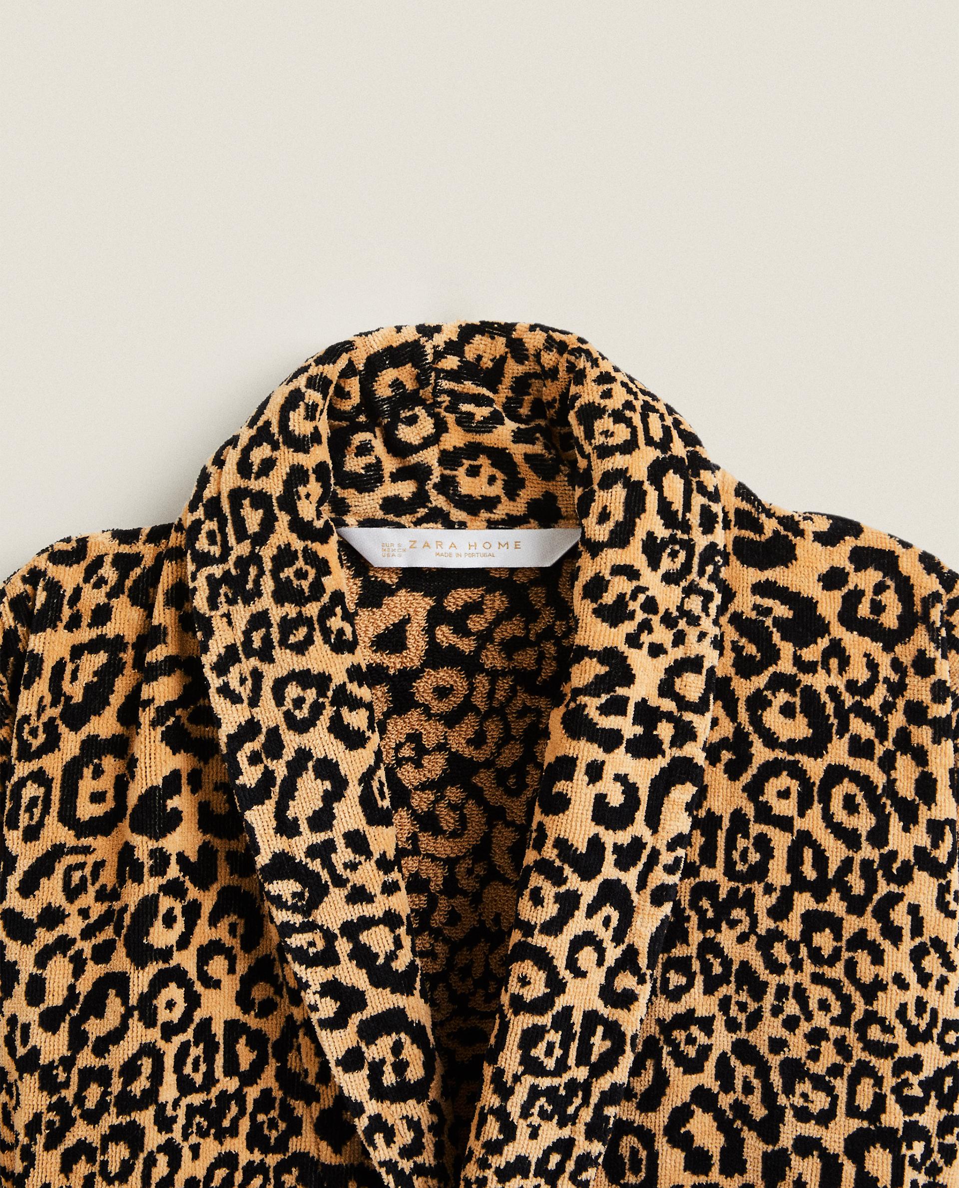 ZARA HOME - zarahome クッションカバー レオパード柄 ヒョウ柄