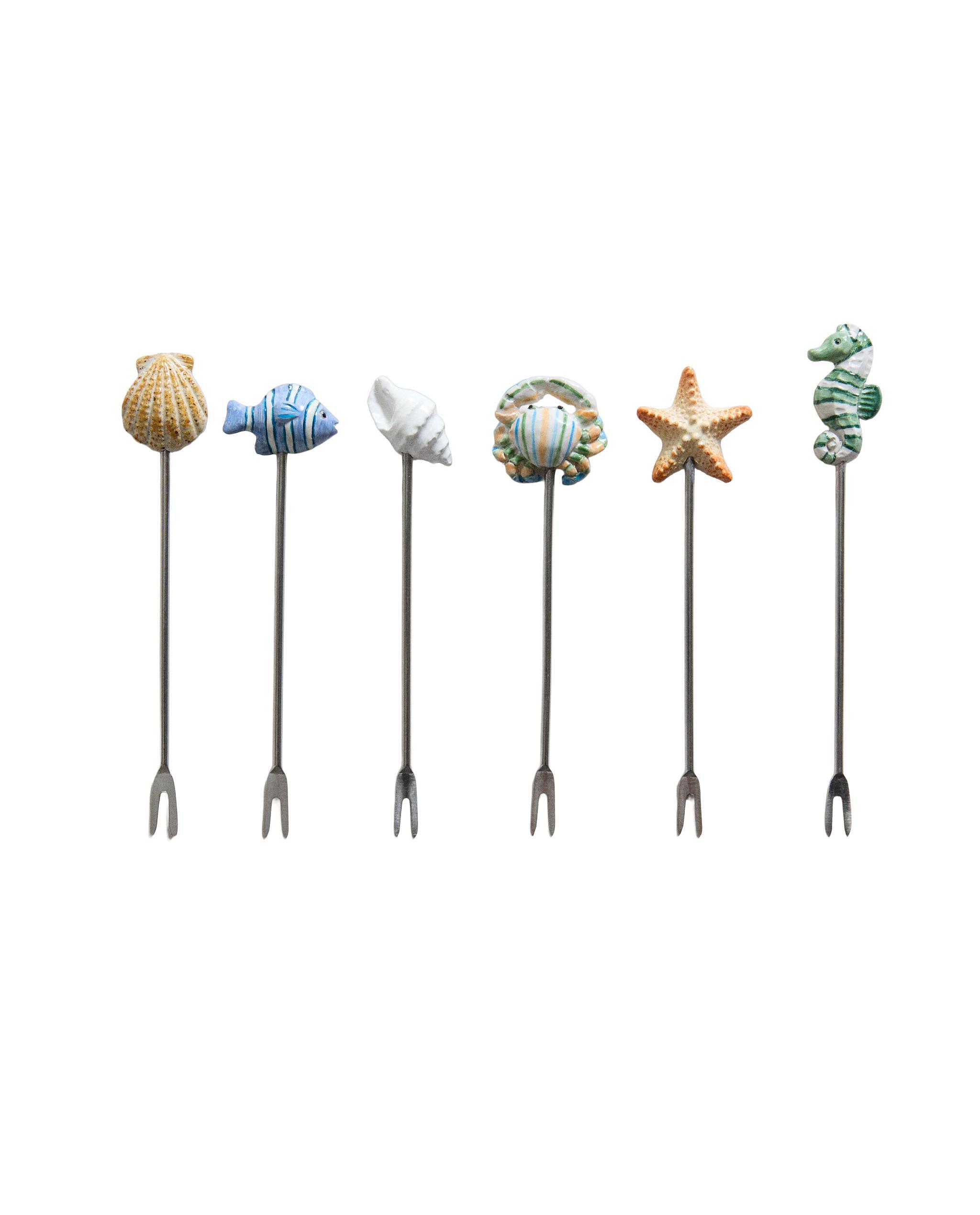 PACK OF SEA COCKTAIL PICKS (PACK OF 6) product thumbnail 4