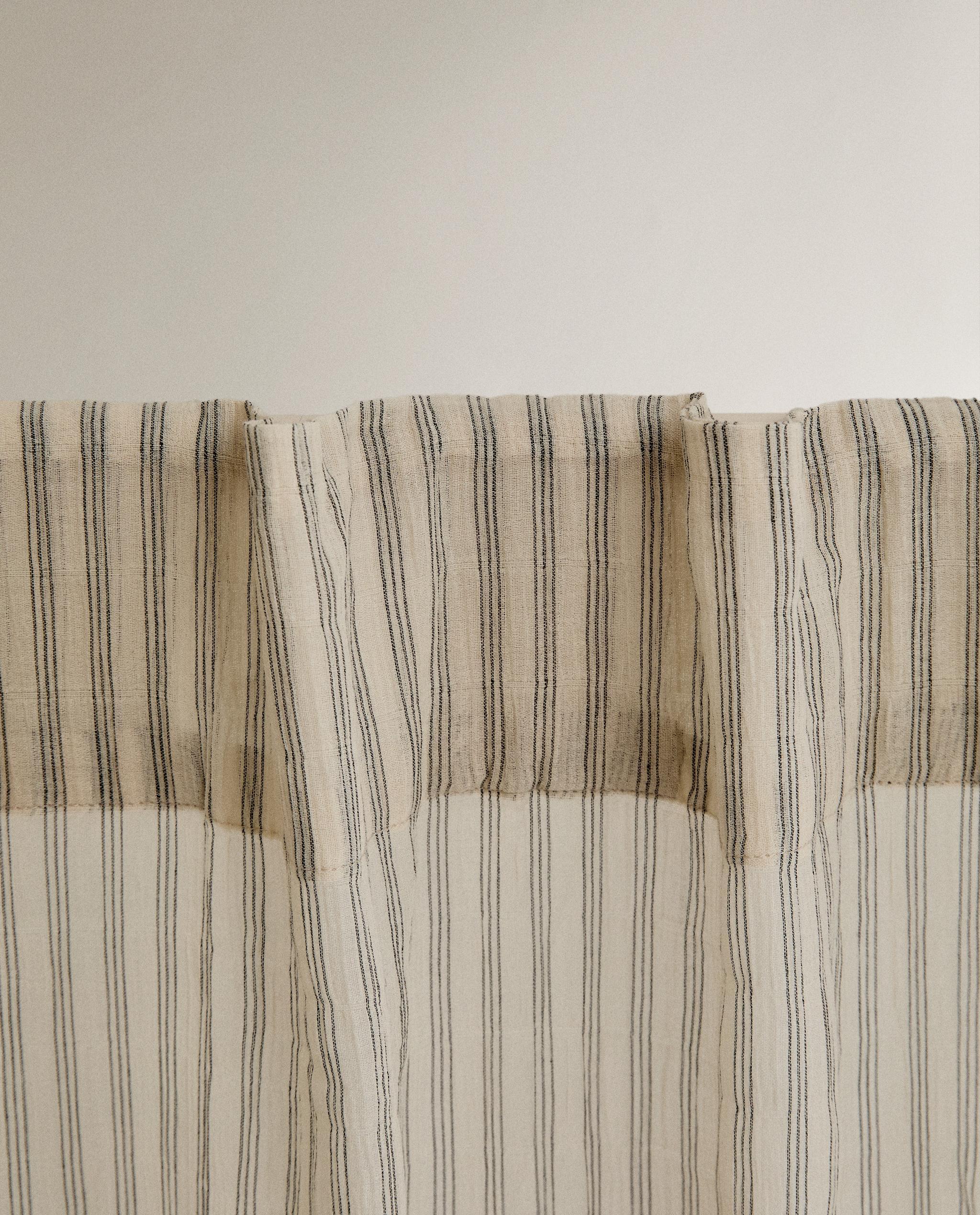 STRIPED MUSLIN CURTAIN product thumbnail 7