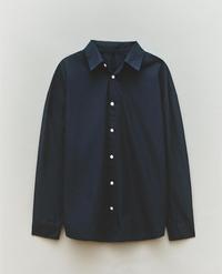 PLAIN COTTON BEACH SHIRT