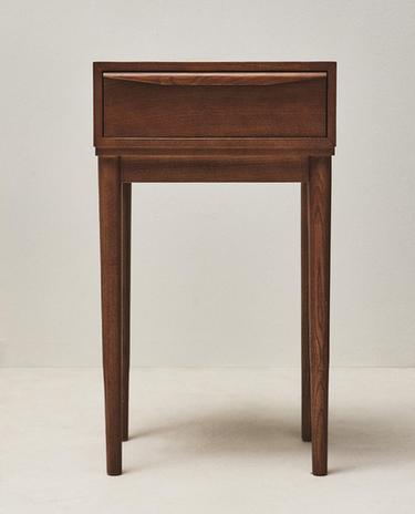NACHTTISCH ESCHENHOLZ SCHUBLADE