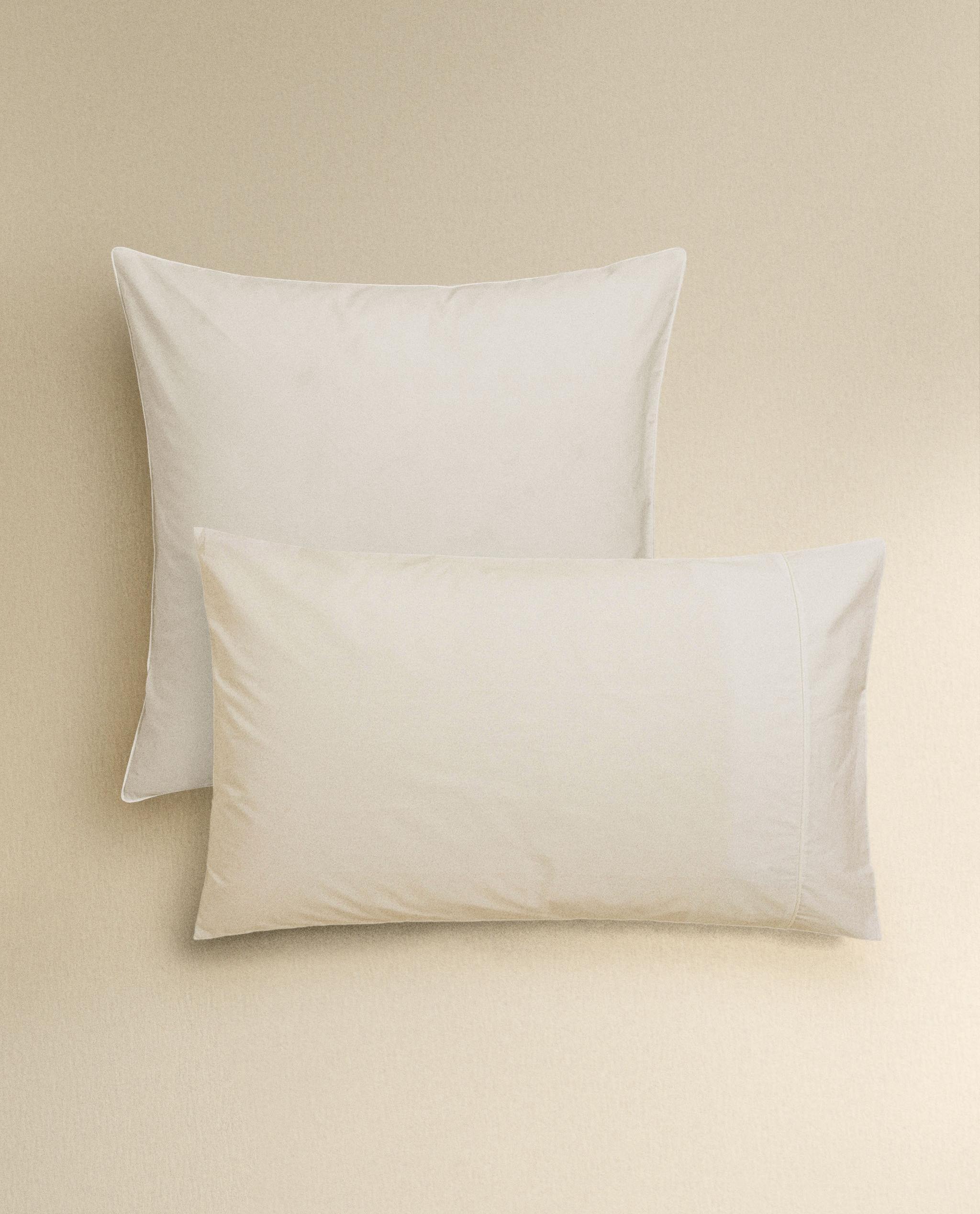 パーケルコットン ピローケース（300スレッド） | Zara Home