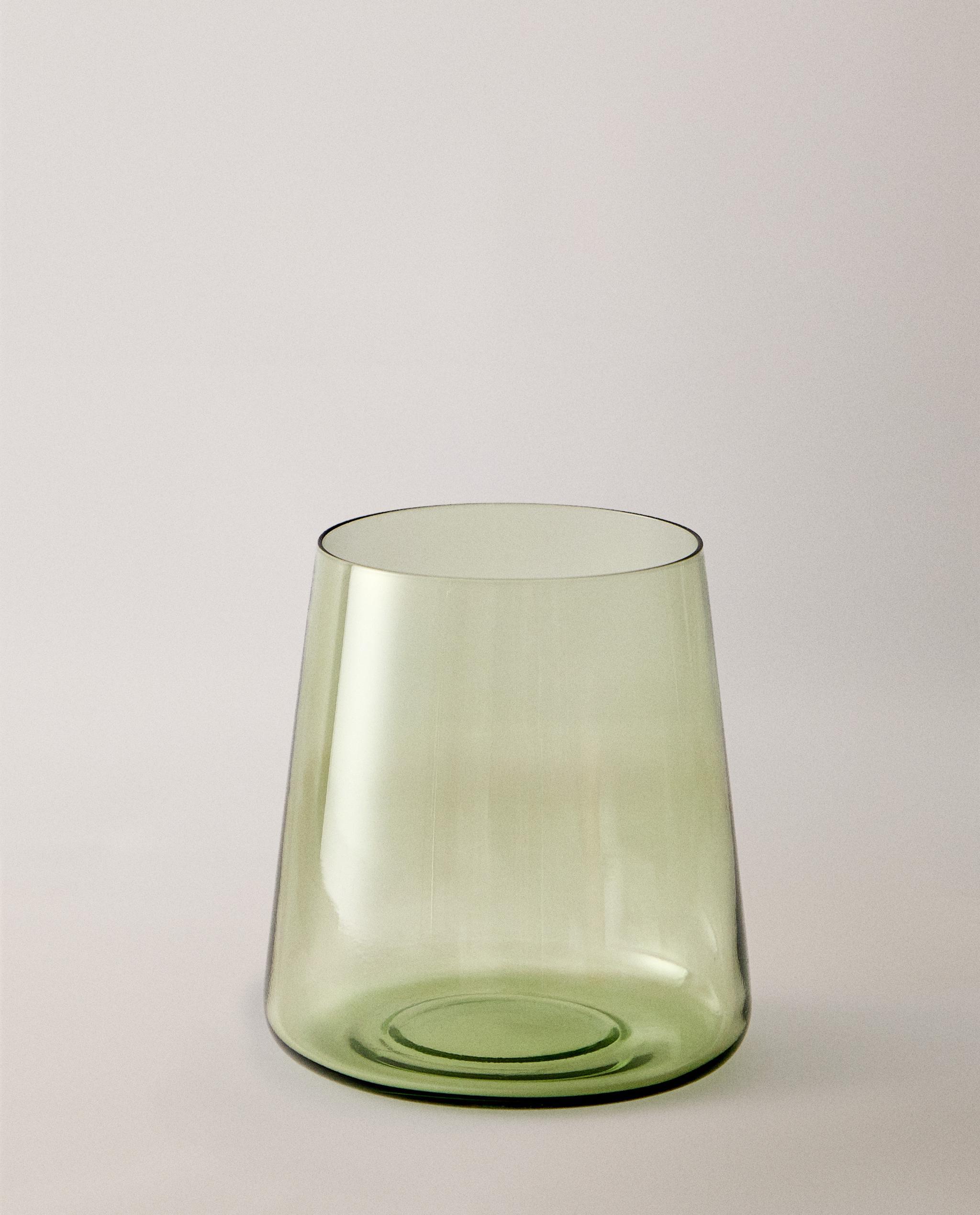 GREEN CRYSTALLINE GLASSWARE product thumbnail 8