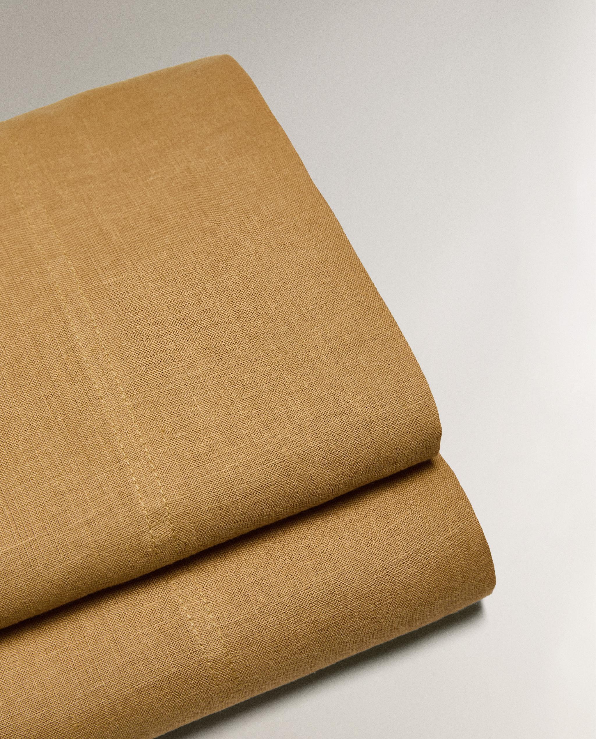 WASHED LINEN FLAT SHEET (140 GSM) product thumbnail 13