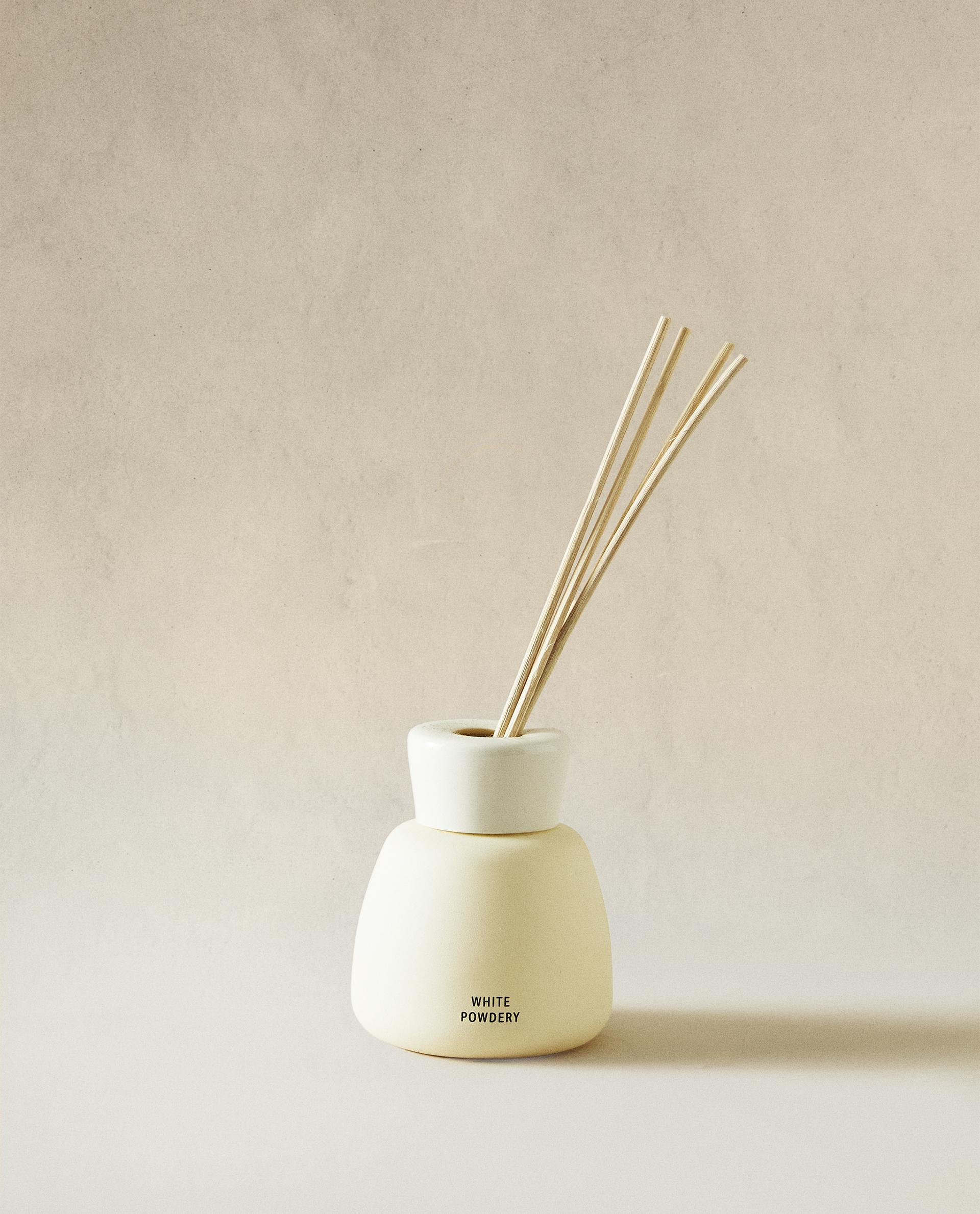 (100 ML) WHITE POWDERY REED DIFFUSERS | Zara Home Lebanon