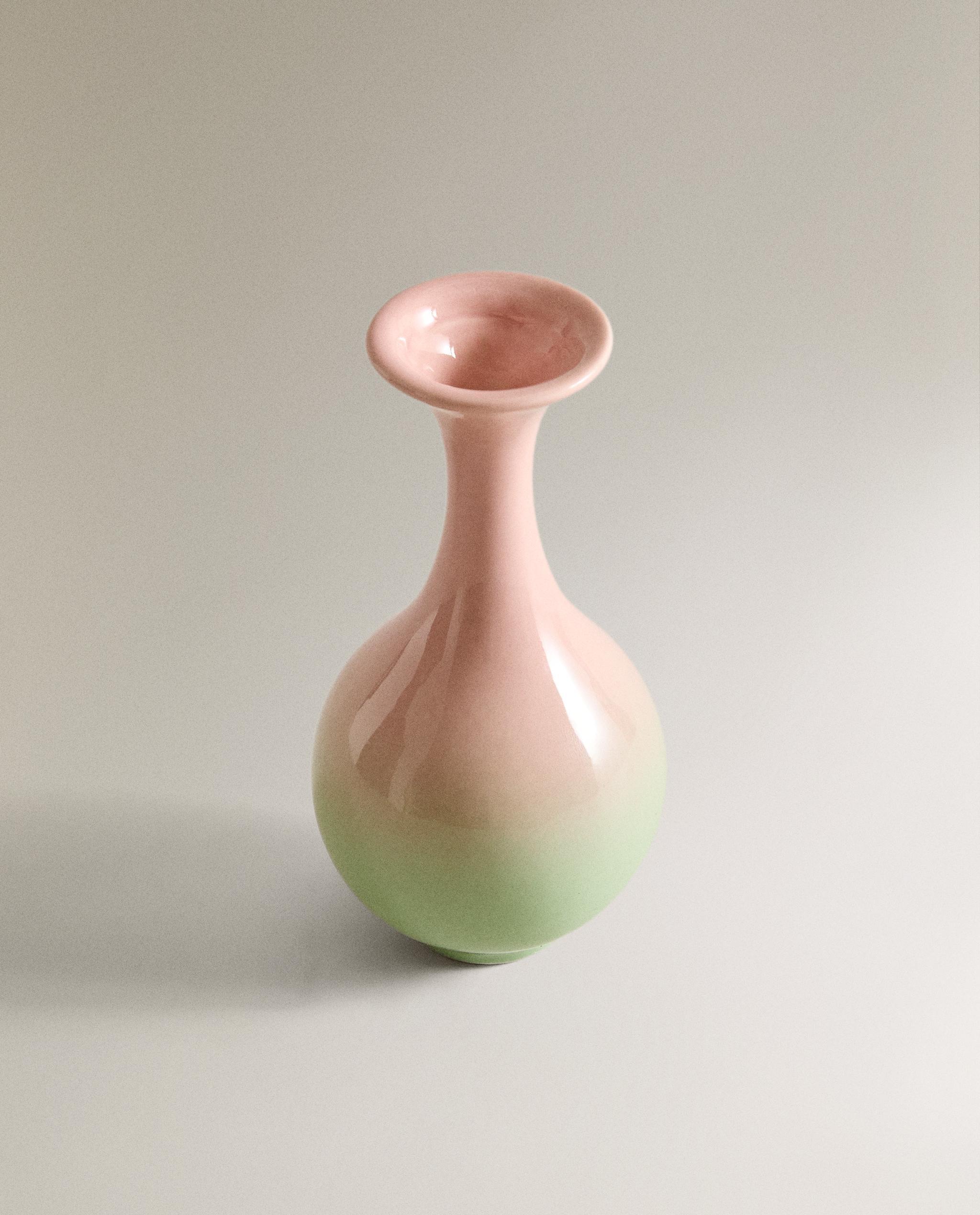 グラデーション 小型セラミック花瓶 | Zara Home 日本/Japan