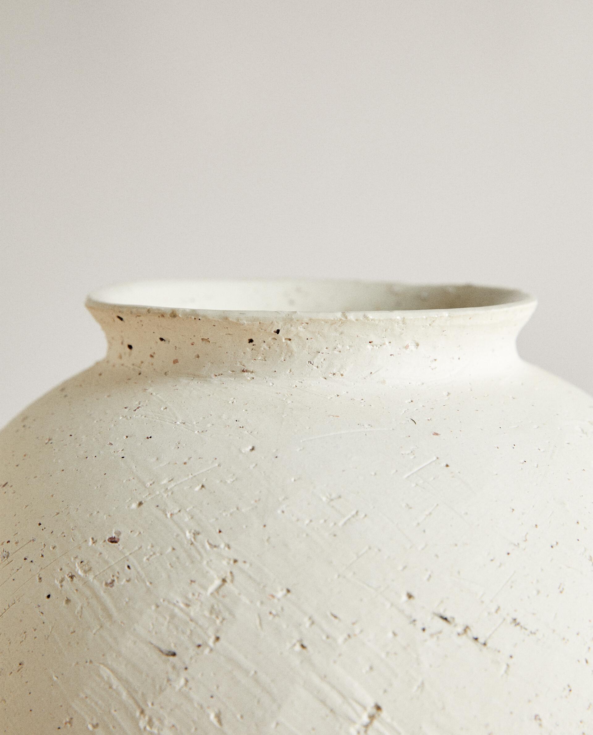 TEXTURED CERAMIC VASE product thumbnail 20