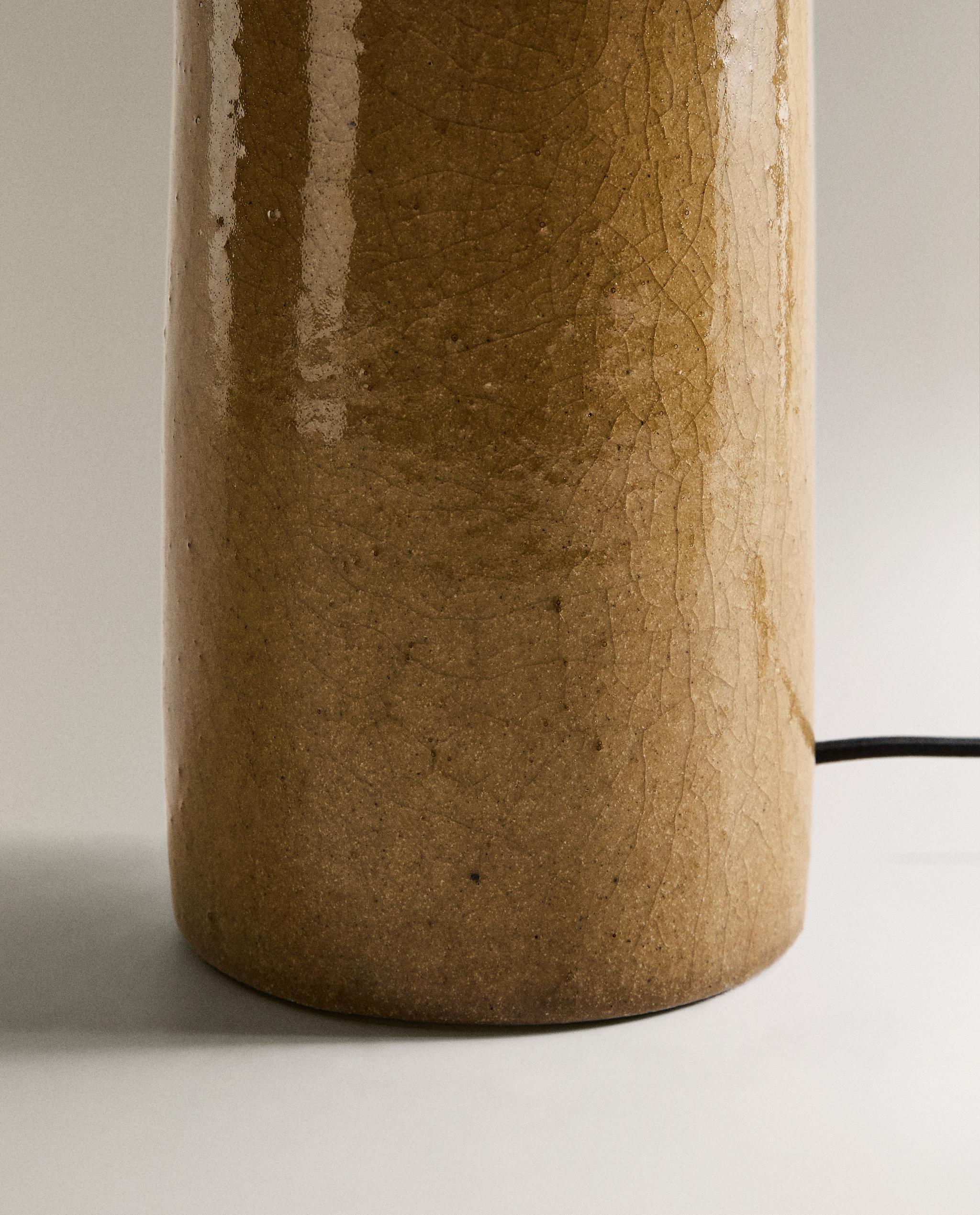 TABLE LAMP WITH STONEWARE BASE product thumbnail 7