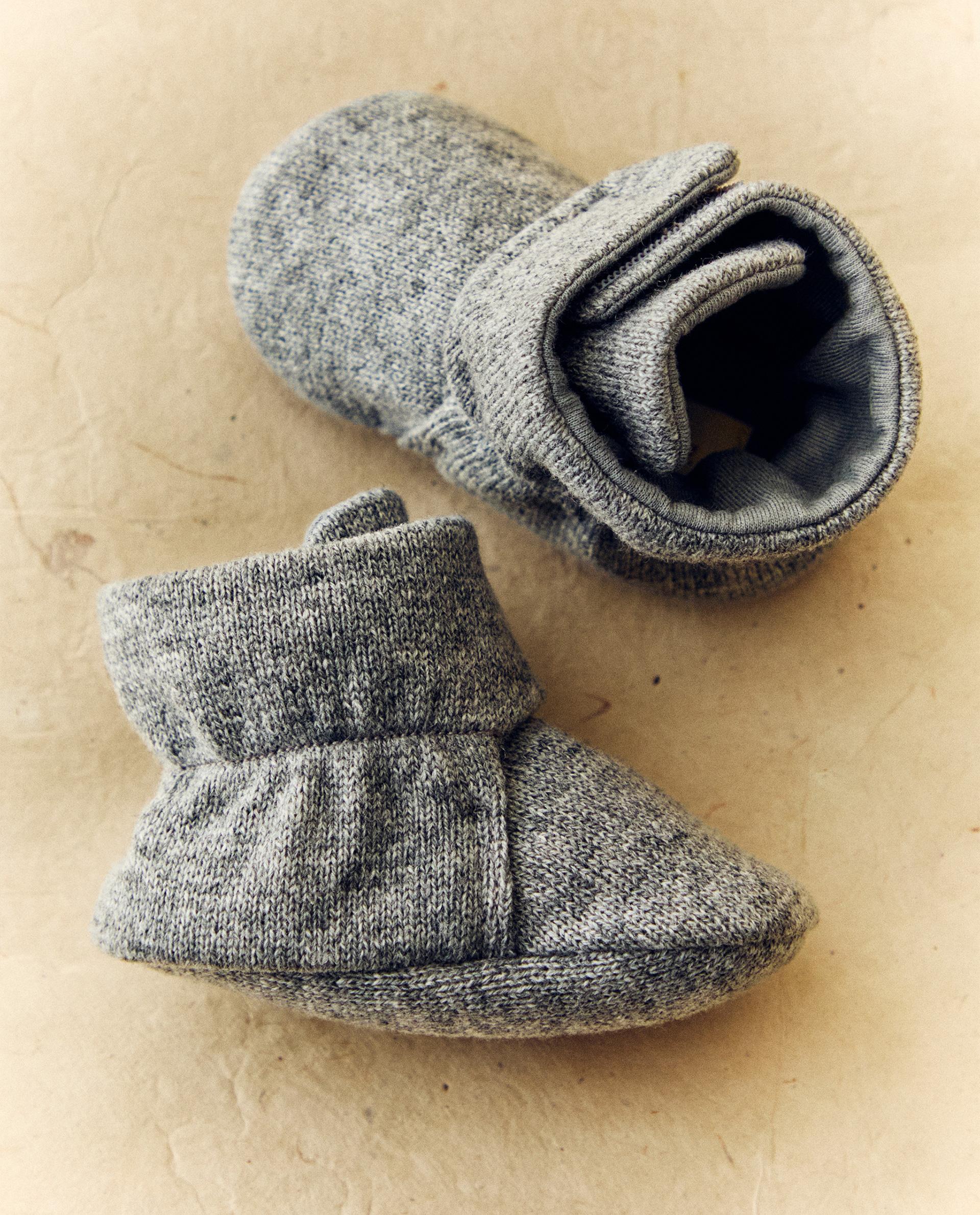 WOOL BOOTIES Zara Home UAE DUBAI/SHARJAH/AJMAN/UAQ/FUJAIRAH