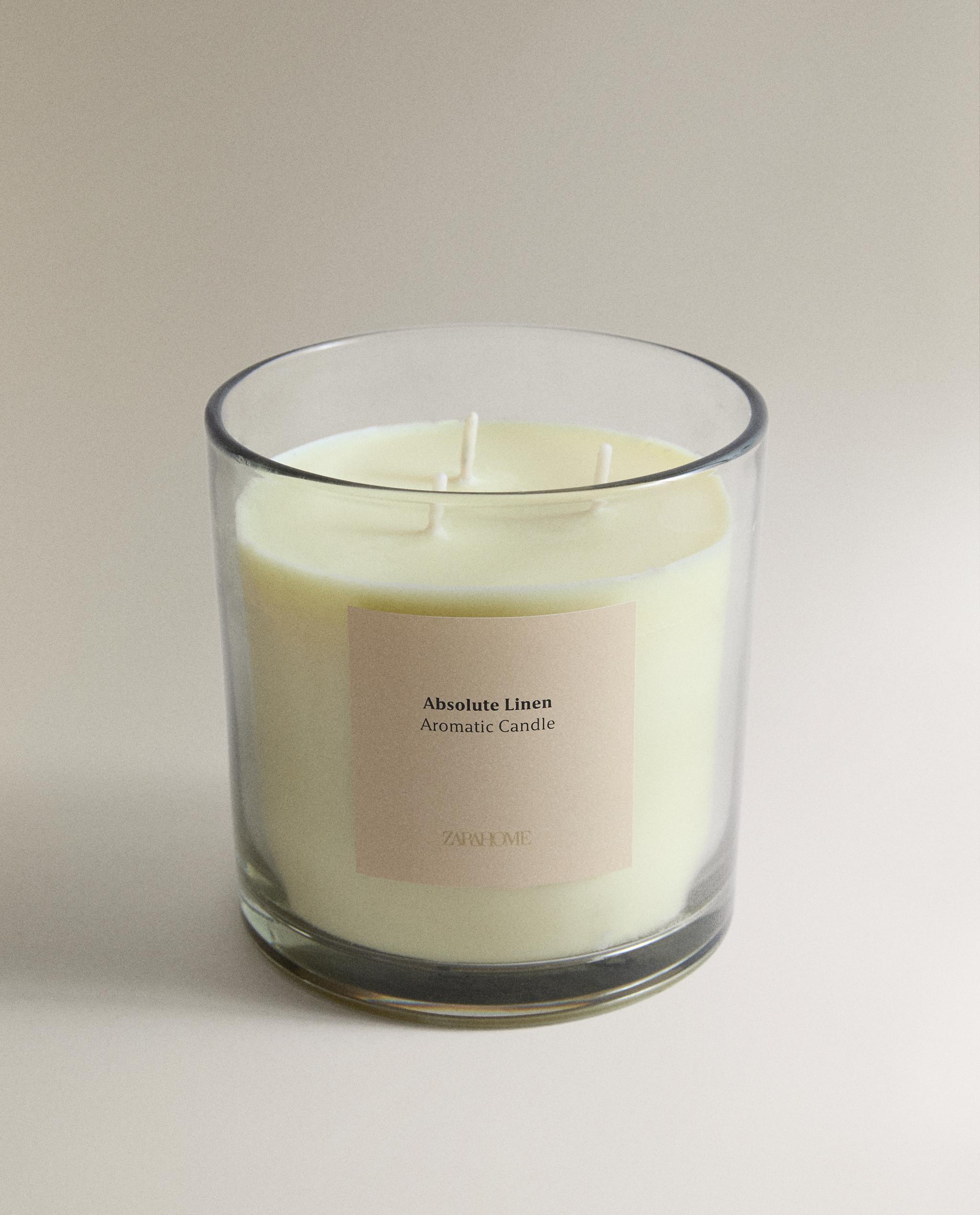 (620 G) ABSOLUTE LINEN SCENTED CANDLE product thumbnail 8