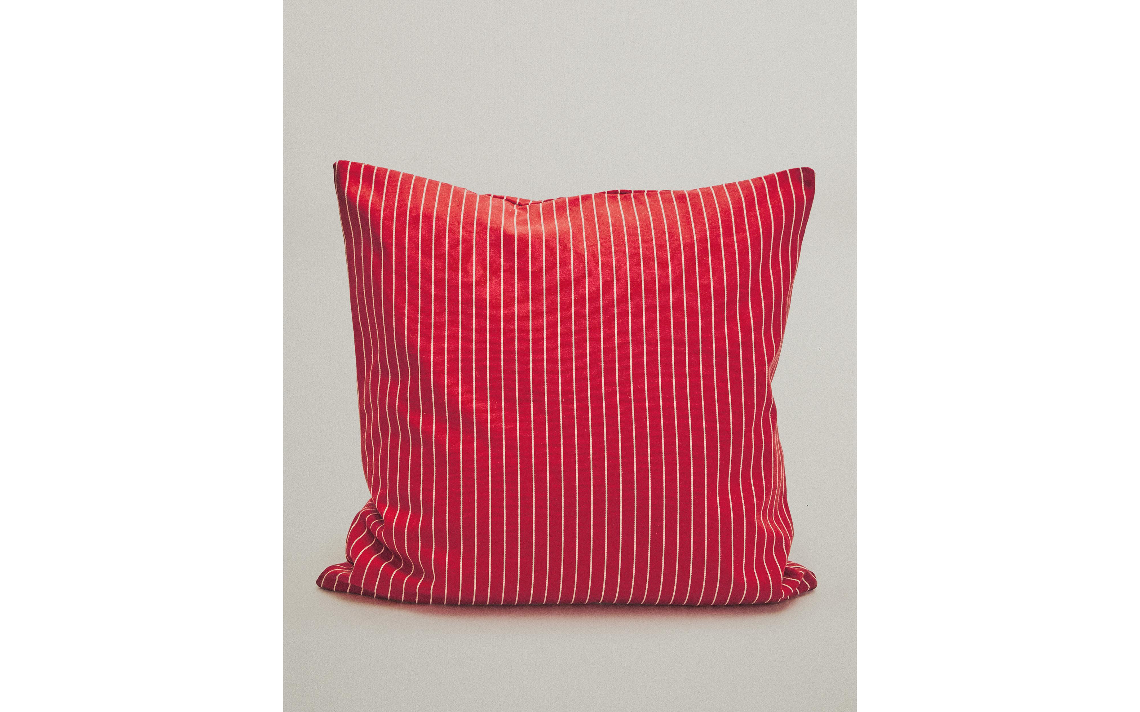 STRIPED COTTON CUSHION COVER | KATHARINE POLE product thumbnail 2