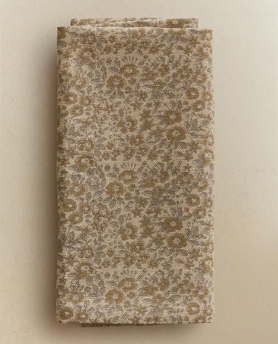 SERVILLETA ESTAMPADO FLOR MINI (PACK DE 2)