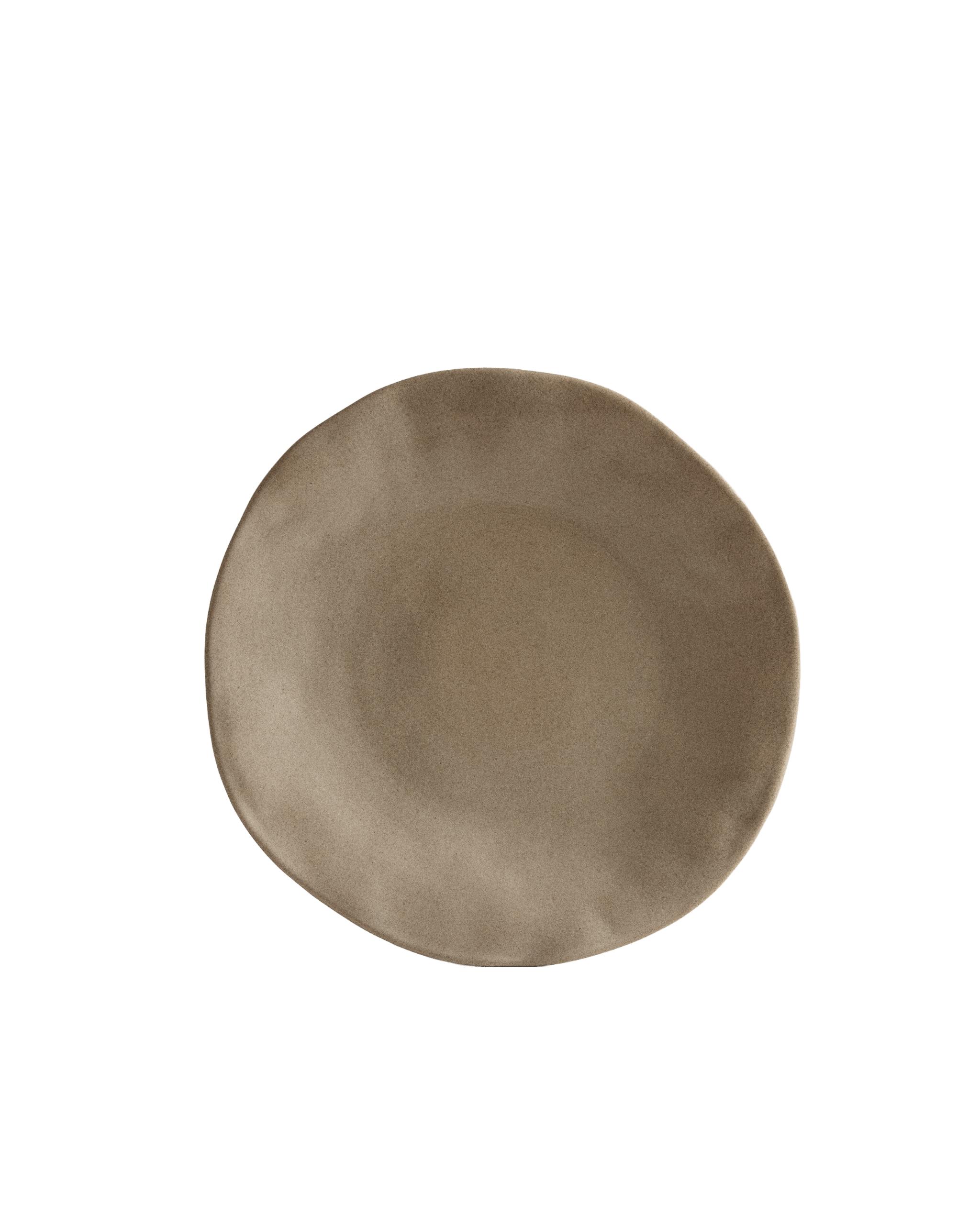 IRREGULAR STONEWARE DESSERT PLATE product thumbnail 6